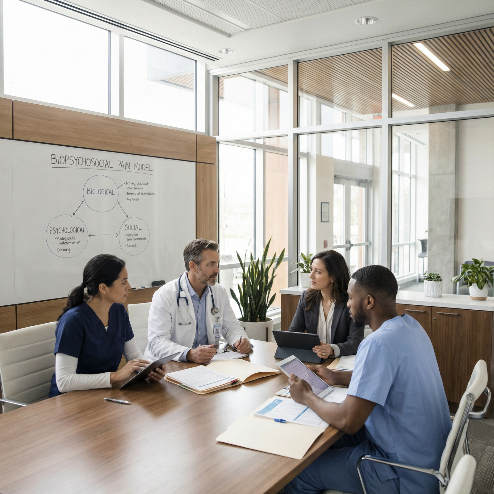 Multidisciplinary chronic pain clinic using a holistic care model - Chronic Pain for Innovative Chronic Pain Management: Esse