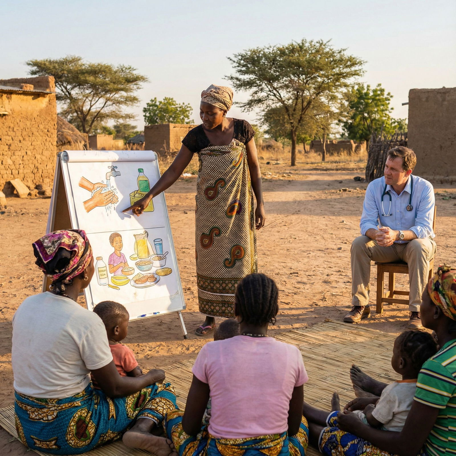 Medical students from multiple countries collaborating in a rural global health clinic Medical students from multiple countries collaborating in a rural global health clinic - for How Many Missions Matter? Thres