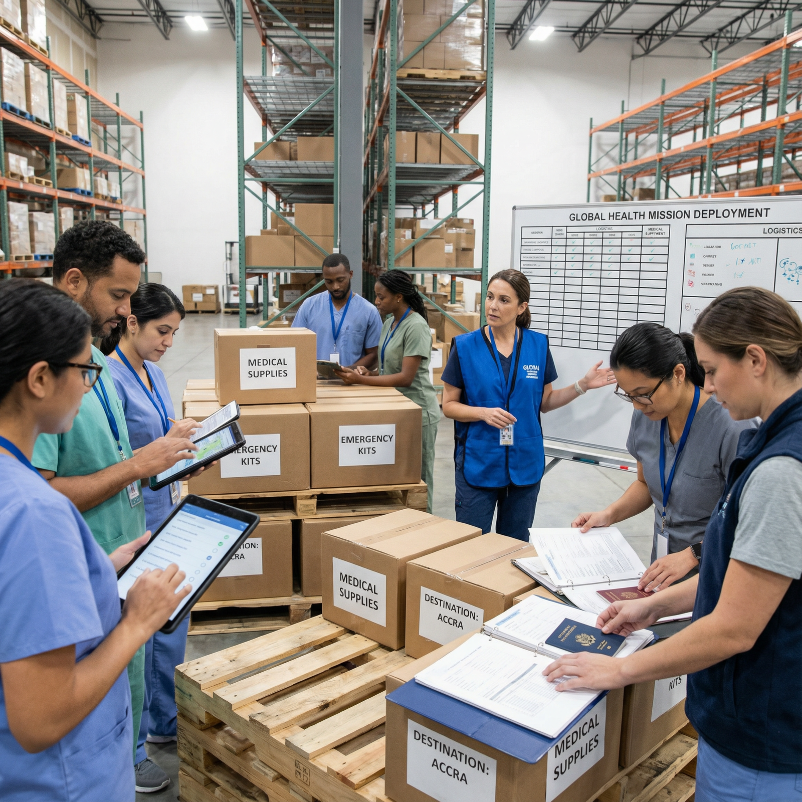 Cold chain vaccine storage in a rural clinic Cold chain vaccine storage in a rural clinic - for Warm Data, Cold Chains: Clinical Implications of Fragile Vaccine Logistic