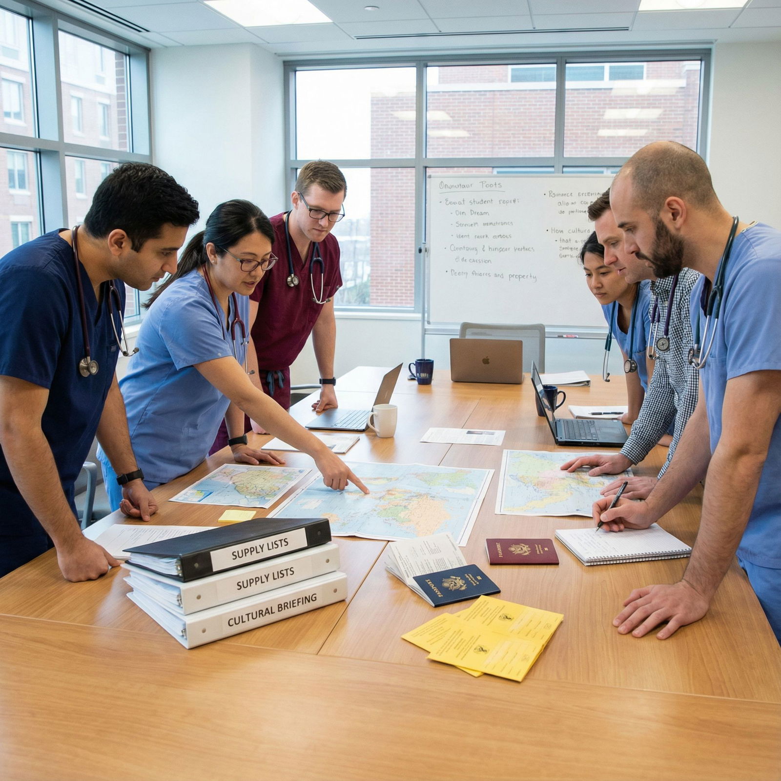 Medical trainee watching a procedure from a safe distance -  for Shadowing vs Practicing: Scope-of-Practice Errors Students M
