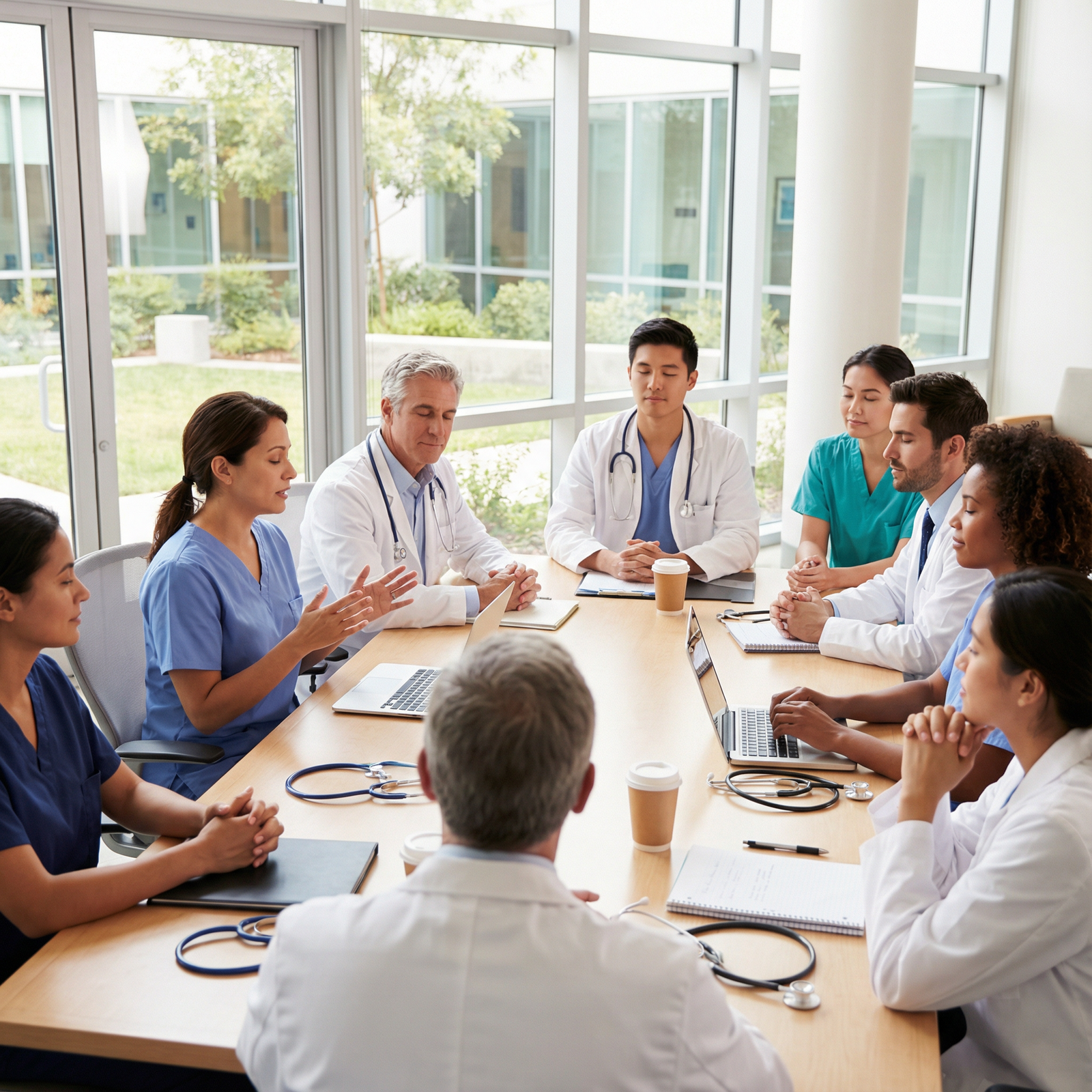 Medical team debrief using mindfulness and reflective practice Medical team debrief using mindfulness and reflective practice - Mindfulness for Transforming Healthcare: How Mindfulness Boo