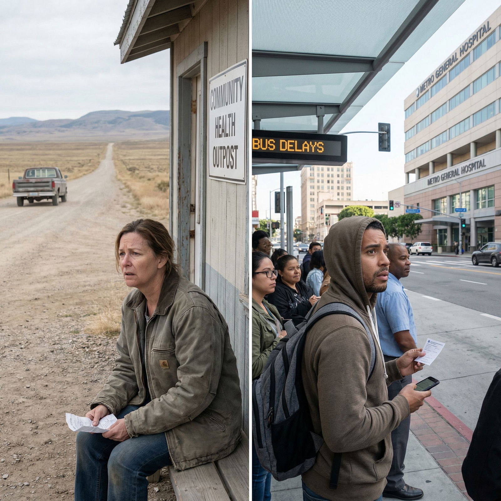 Rural and urban patients facing healthcare access barriers - Healthcare Access for Unlocking Healthcare Access: Essential Pol