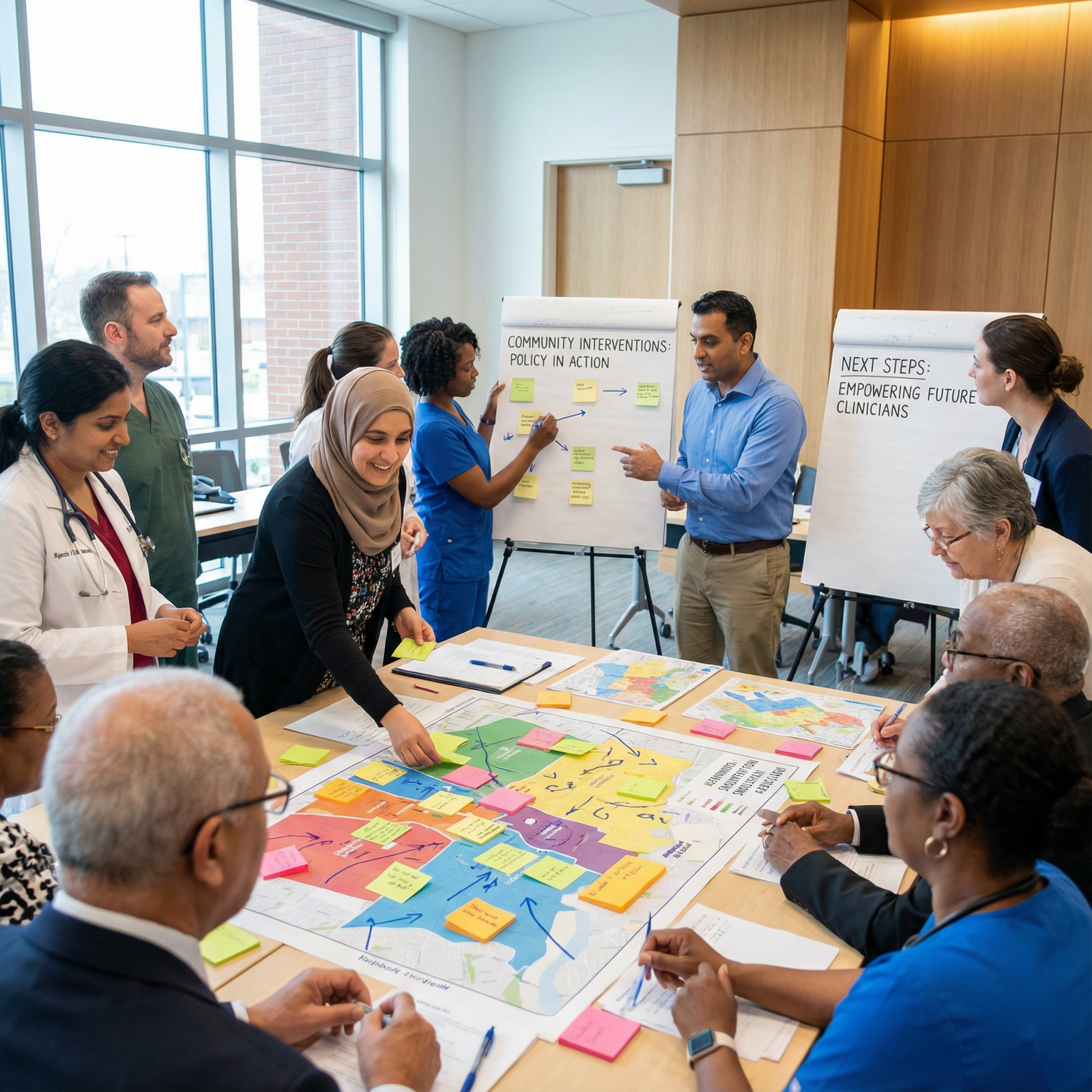 Community engagement in public health planning - Public Health for Empowering Future Clinicians: The Impact of Health Policy