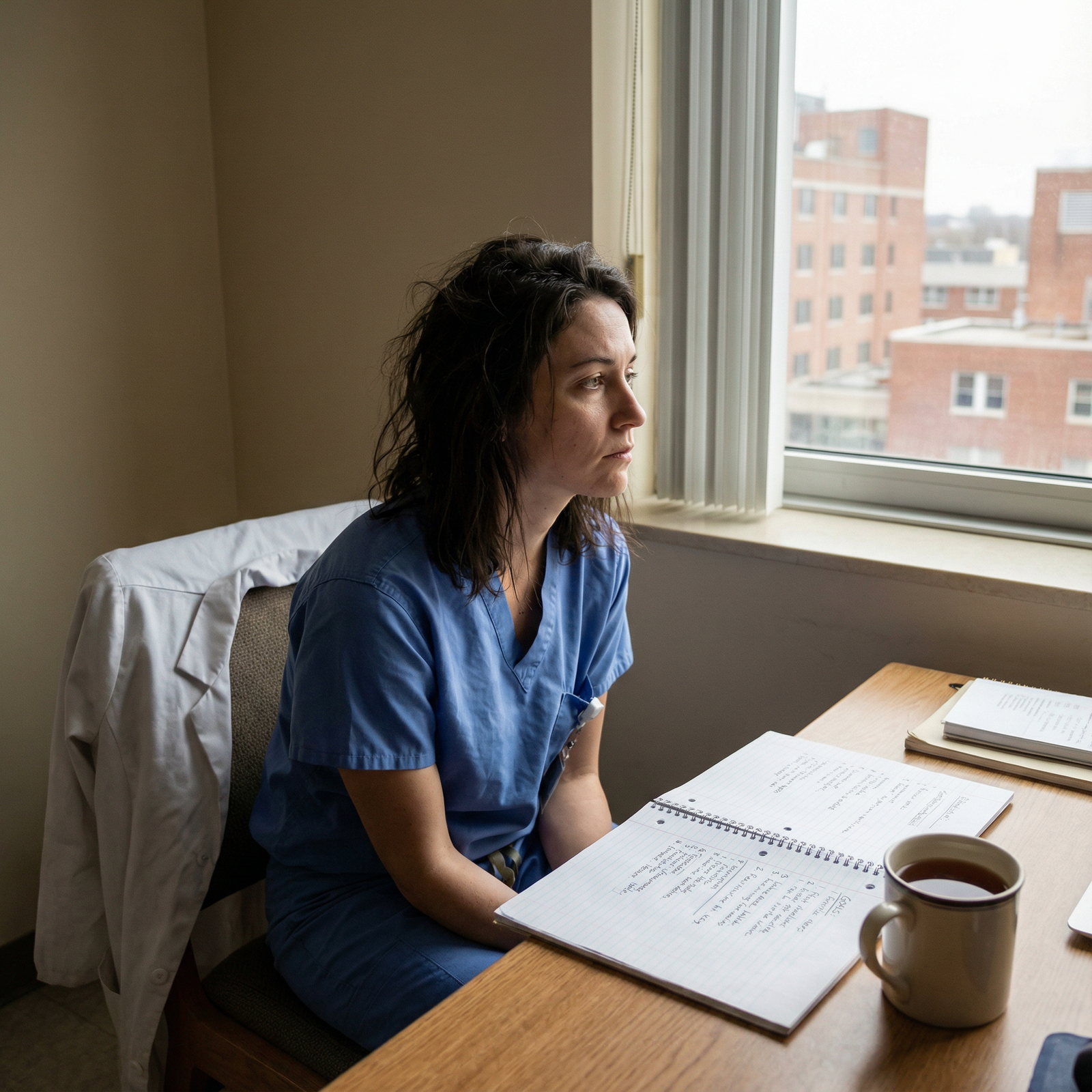 Resident physician reflecting and planning work-life balance - Work-Life Balance for Reclaim Your Life: Essential Tips for Wo