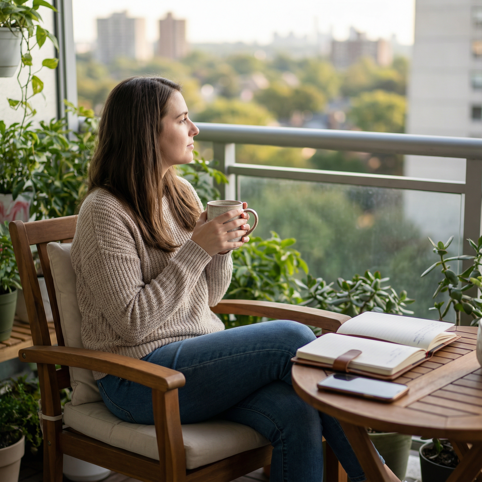 Clinician practicing self-care at home - Work-Life Balance for Essential Boundaries for Medical Professionals: Master Work-Li