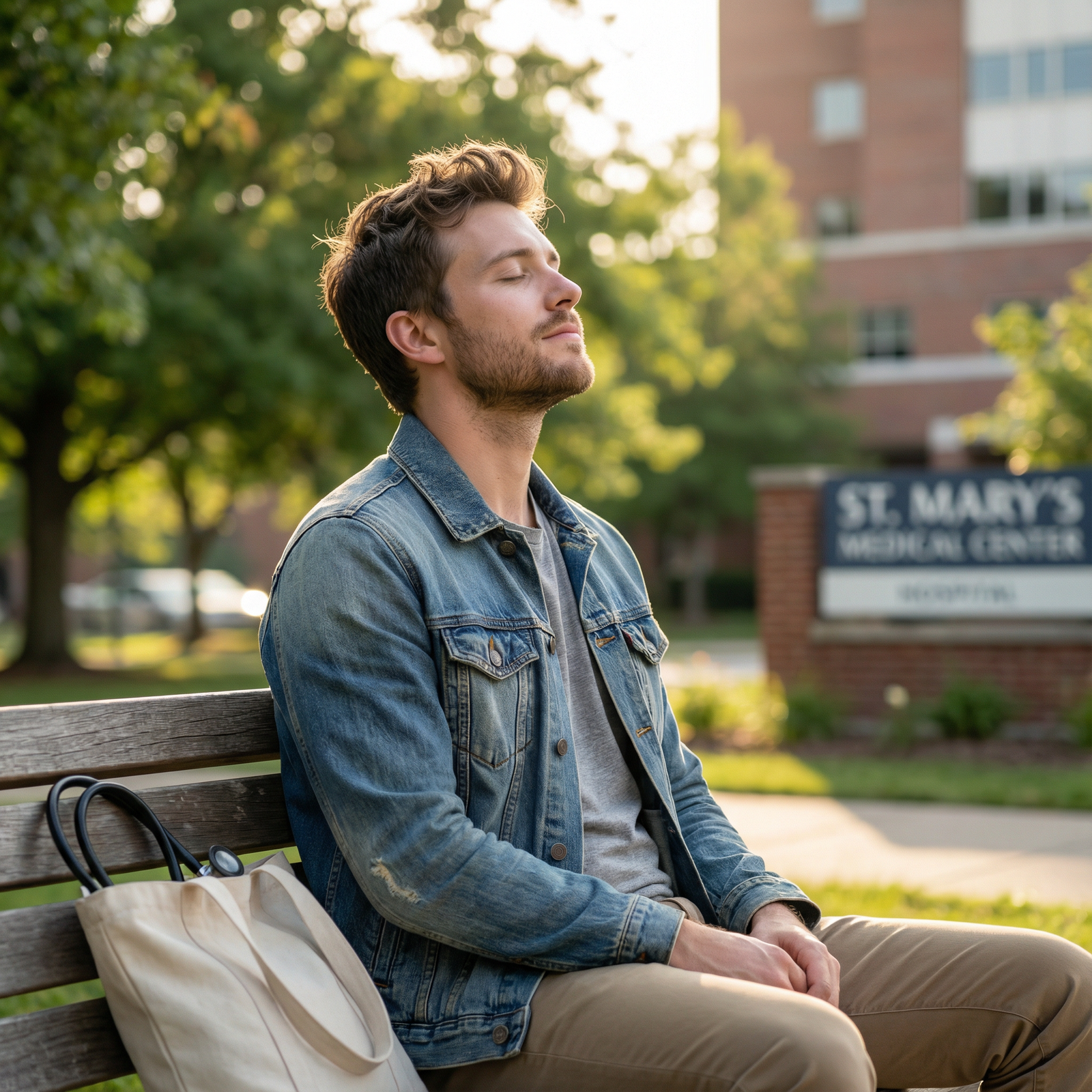 Physician practicing self-care and mindfulness outside the hospital - Work-Life Balance for Mastering Work-Life Balance: Esse