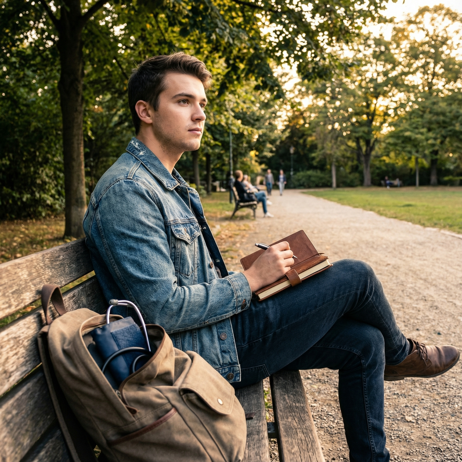 Medical student practicing self-care and reflection Medical student practicing self-care and reflection - Work-Life Balance for Debunking Work-Life Balance Myths: A Guide for Me