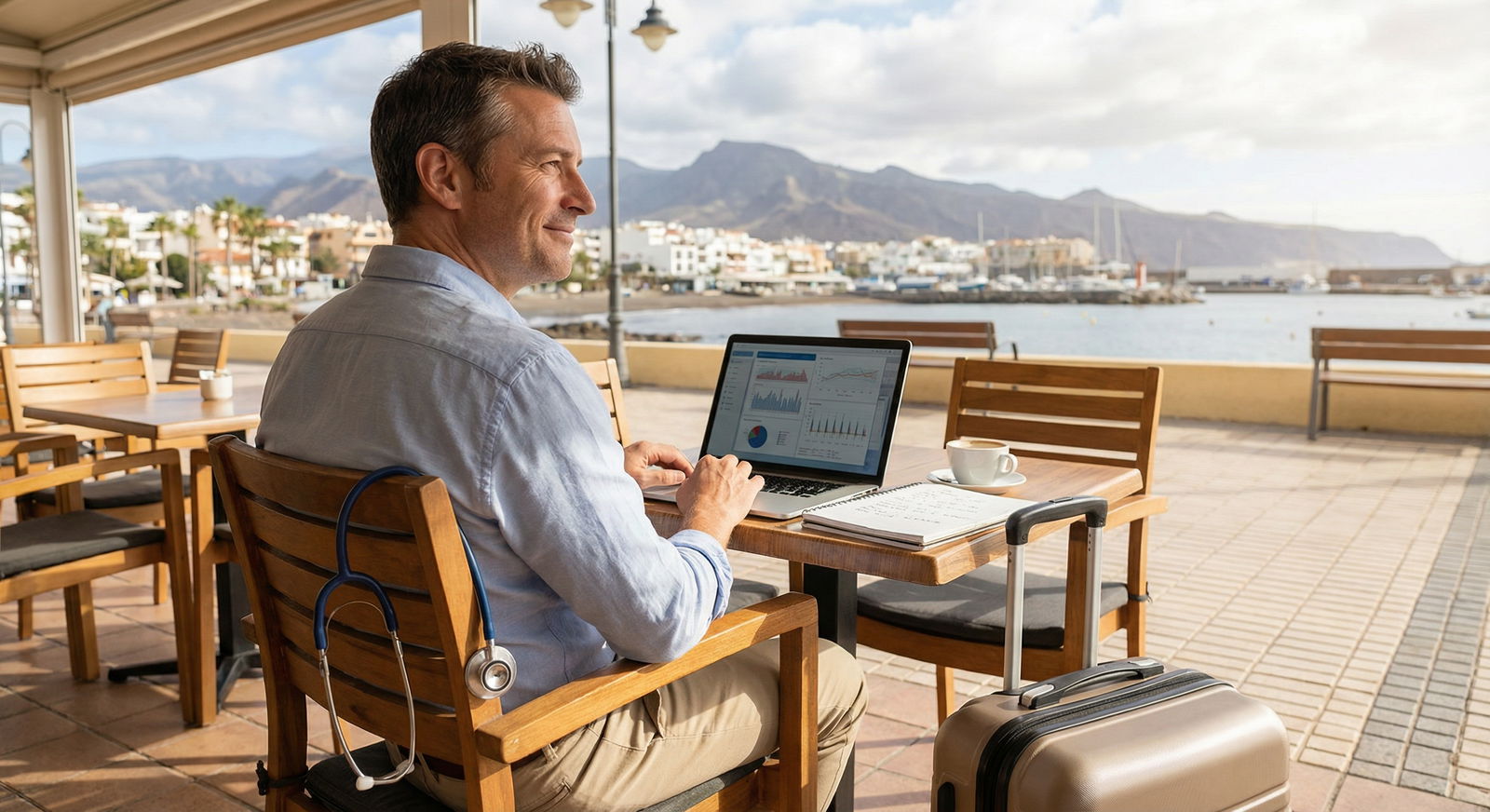 Physician enjoying flexible locum tenens lifestyle with travel Physician enjoying flexible locum tenens lifestyle with travel - Locum Tenens for Maximize Your Healthcare Career: Exploring