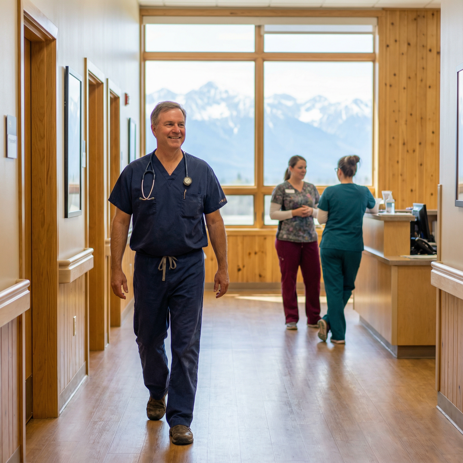 Physician working locum tenens in a rural hospital setting - Locum Tenens for Exploring Locum Tenens: The Flexibility Every P