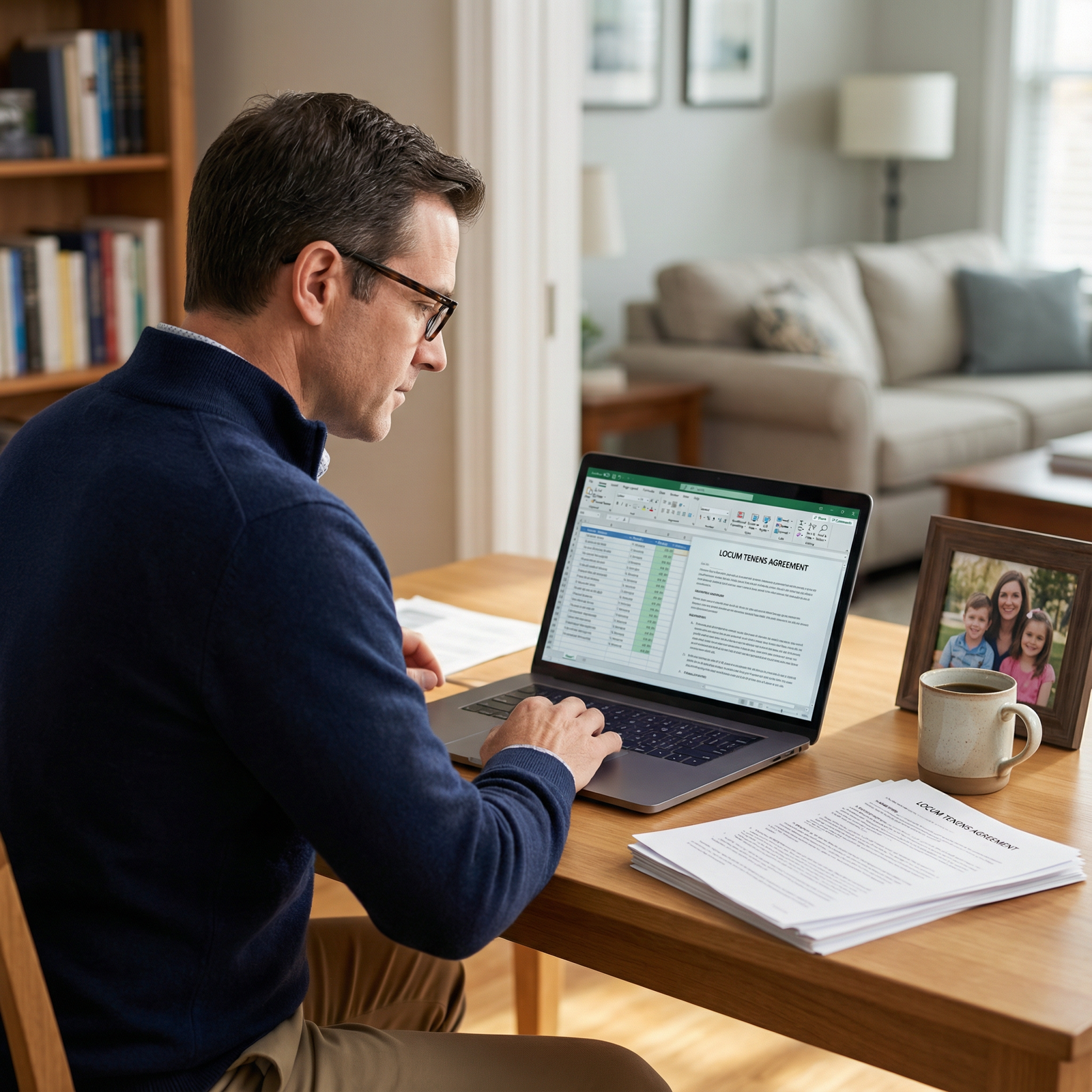 How to Stack Locum Contracts Without Gaps: A Backward Timeline