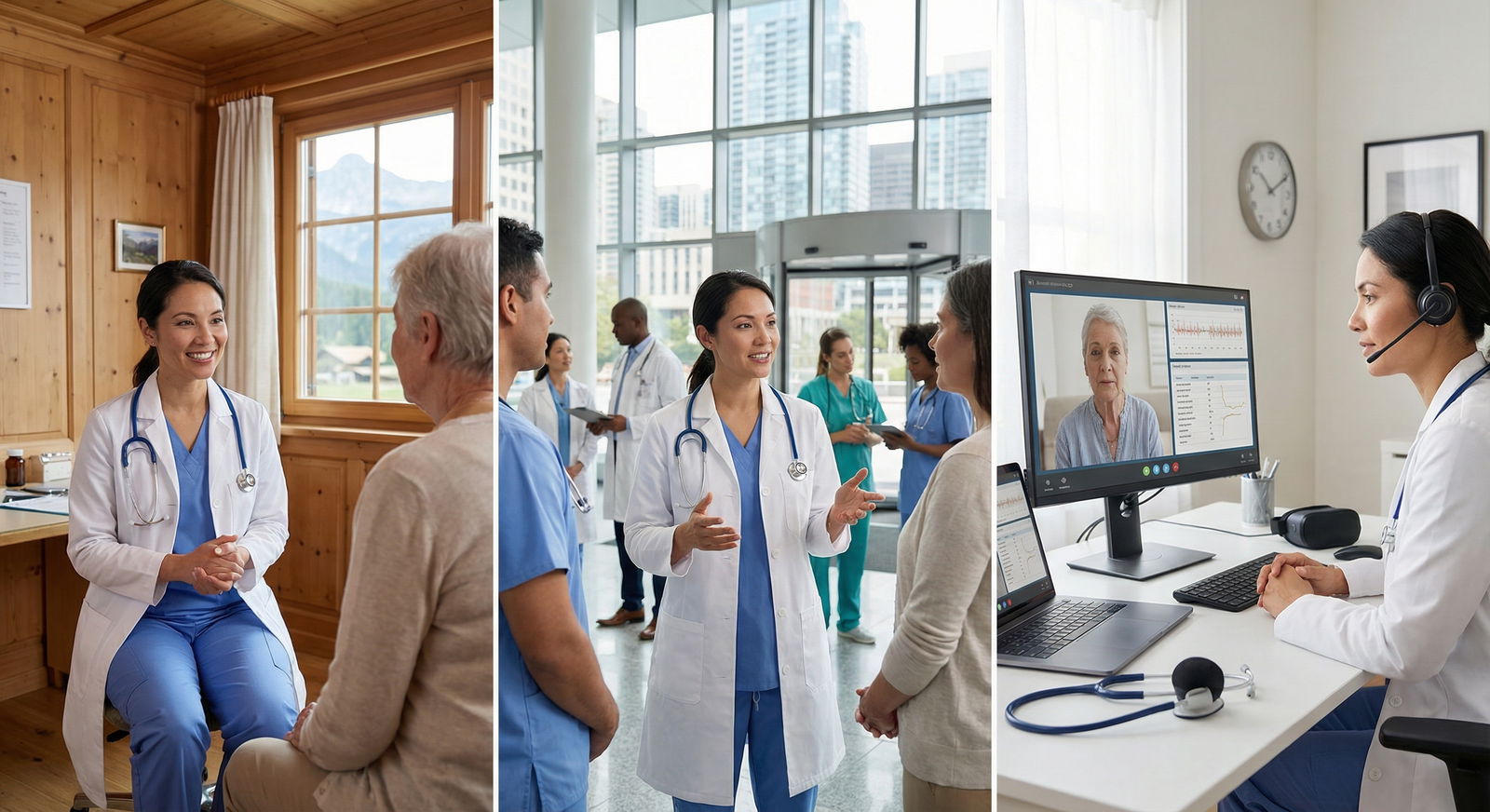 Physician working in diverse clinical settings through locum tenens - Locum Tenens for Unlocking Locum Tenens: Top Benefits &