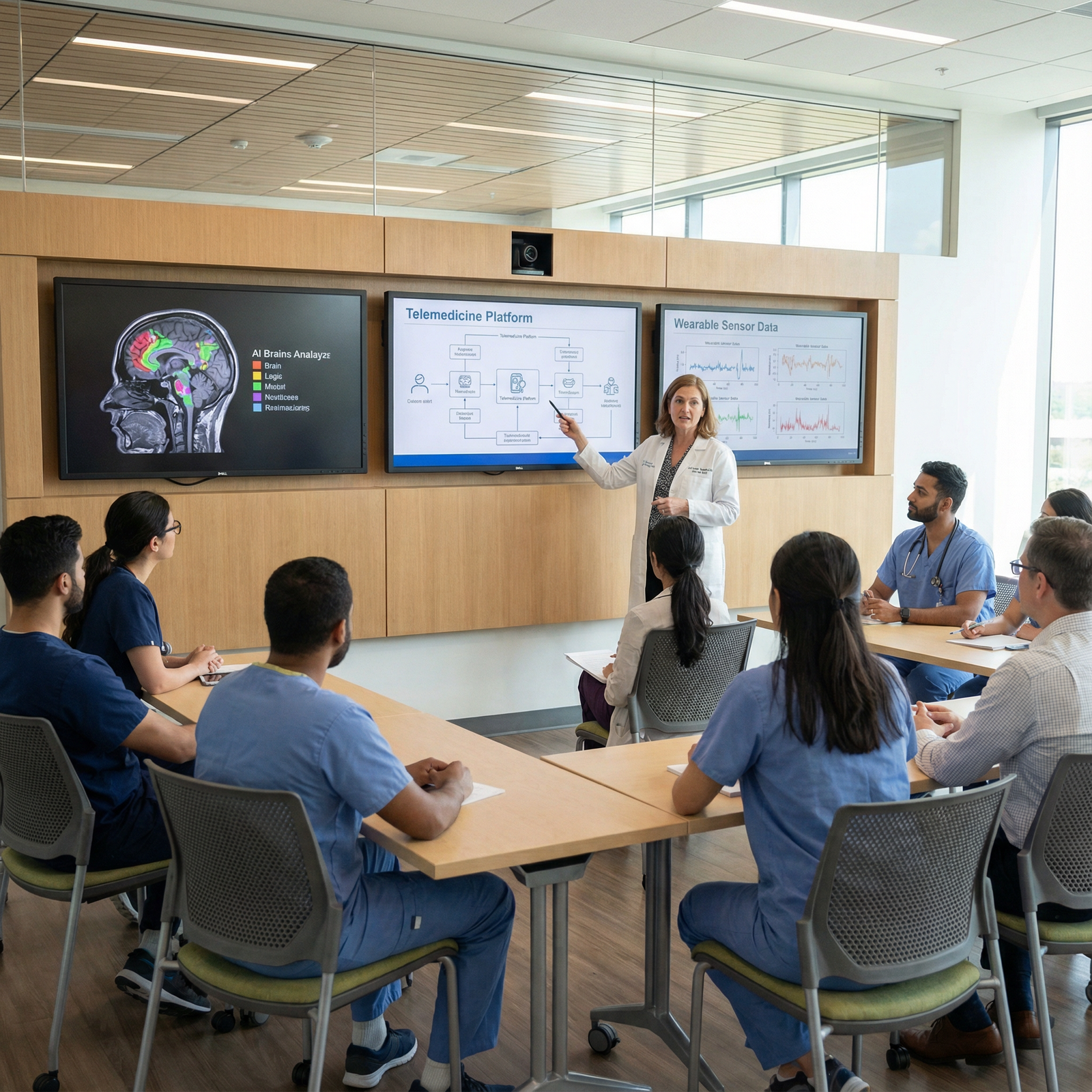 Residents learning digital health and AI in a medical education setting Residents learning digital health and AI in a medical education setting - Healthcare Technology for Tech-Savvy Physicians: Le