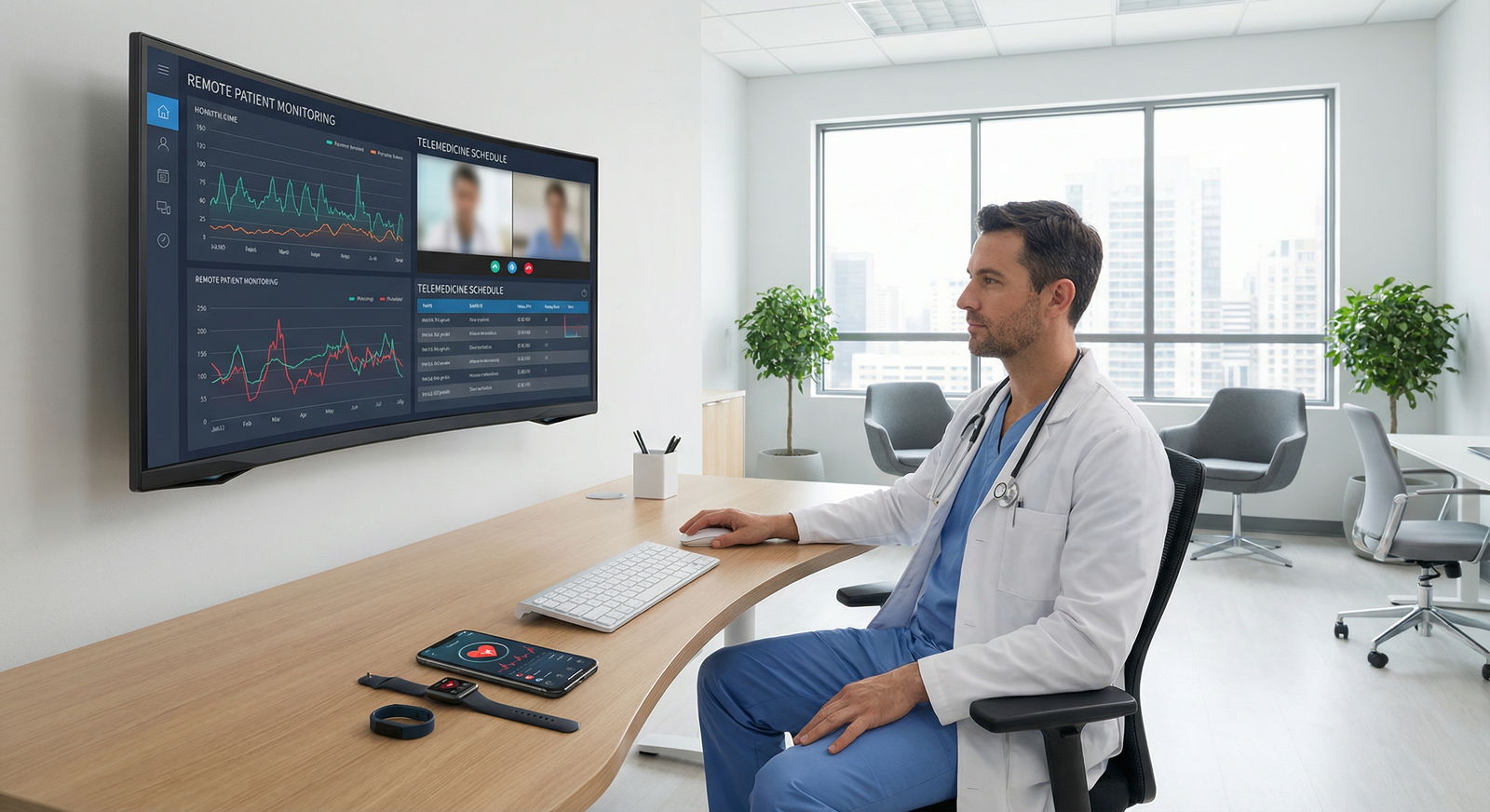 Telemedicine and remote monitoring technologies in use Telemedicine and remote monitoring technologies in use - Digital Health for Unlocking Digital Health: Essential Opportunities