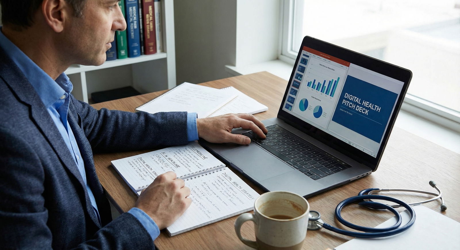 Physician exploring digital health career pathways Physician exploring digital health career pathways - Digital Health for Unlocking Digital Health: Essential Opportunities for