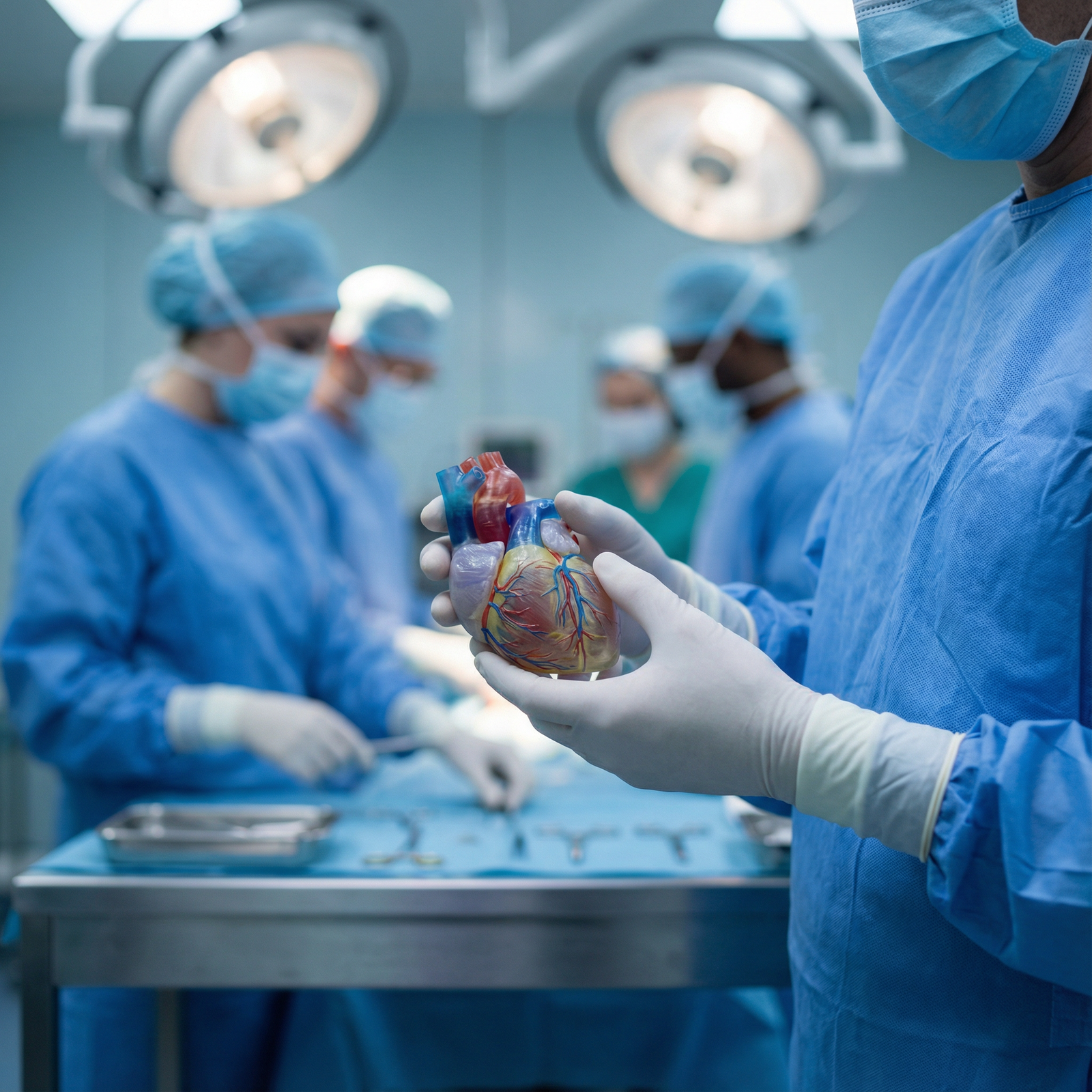 3D printed anatomical heart model for surgical planning - 3D Printing for Unlocking the Future of Medicine: 3D Printing Innov