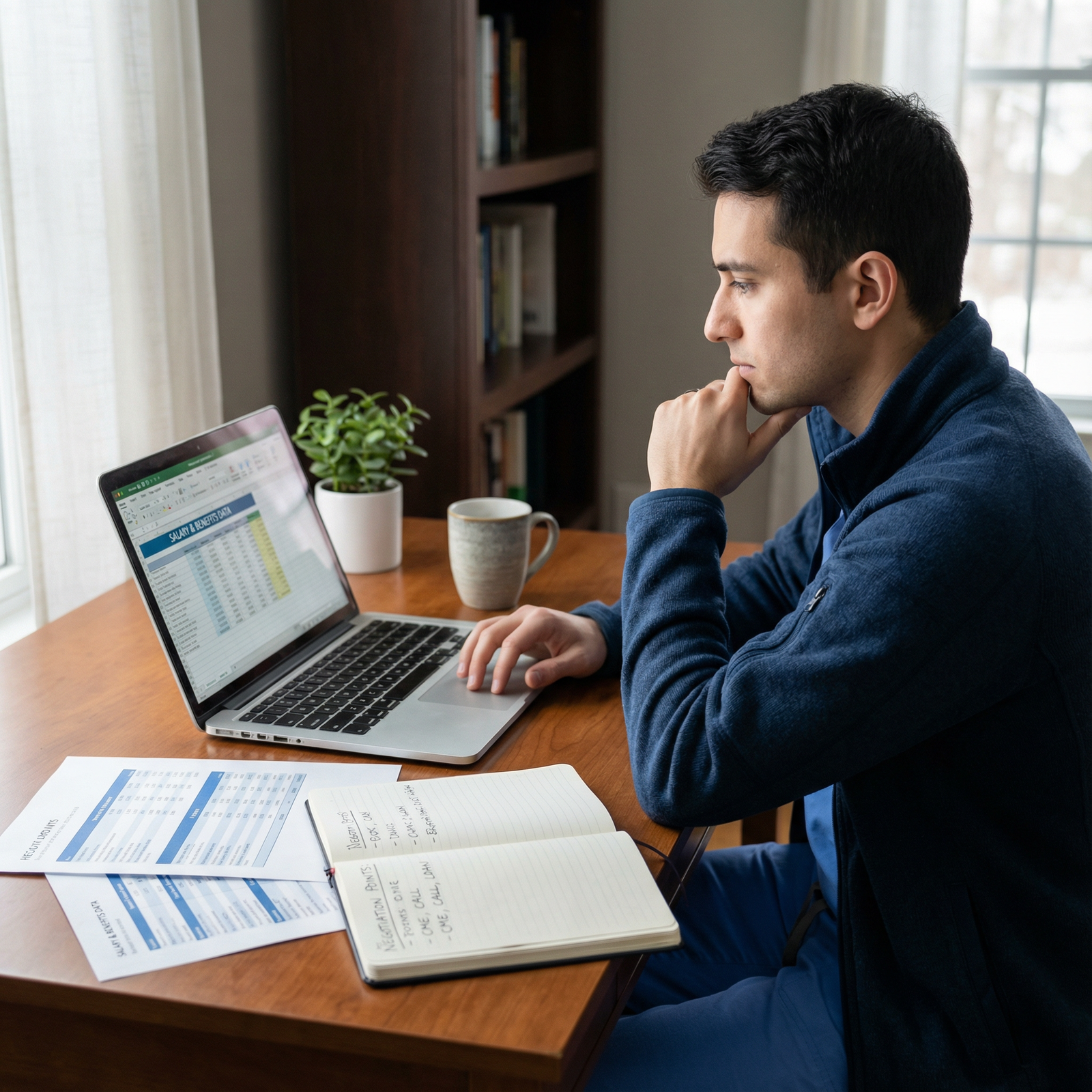 Resident physician researching market data for contract negotiation Resident physician researching market data for contract negotiation - Physician Contracts for Mastering Physician Contracts: