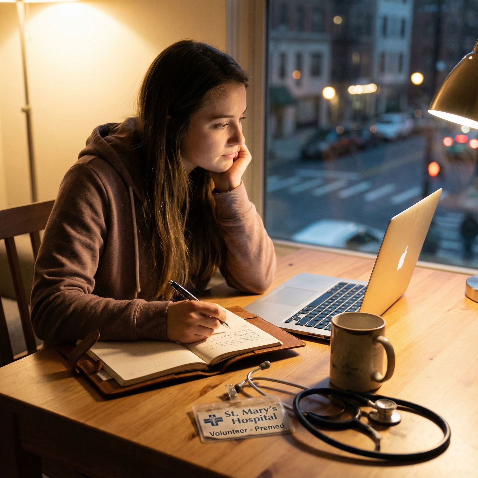 Premed student reflecting on clinical experiences - Clinical Volunteering for Transform Your Medical School Journey with Clin