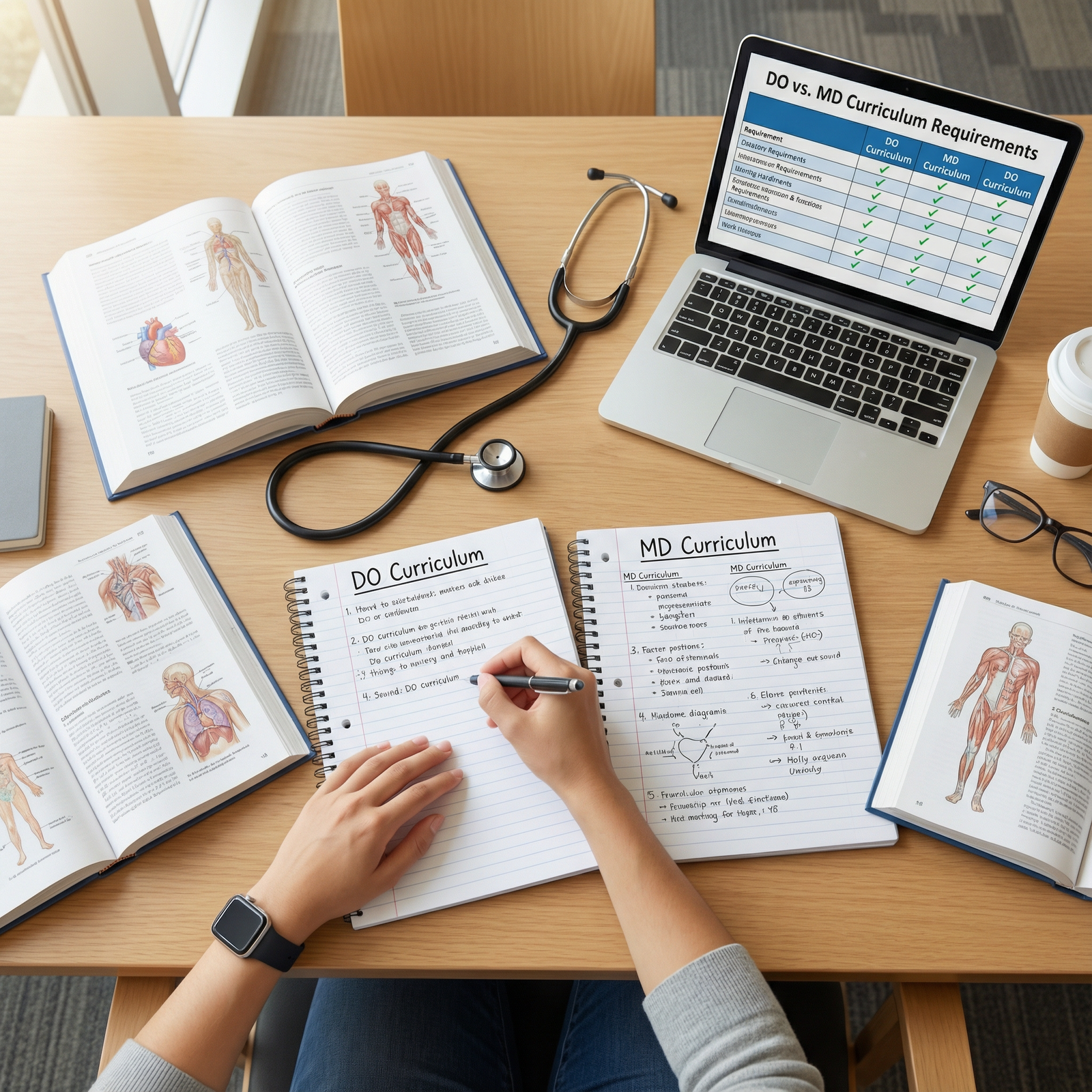 Debunking the Idea That DO and MD Curriculum Are Completely Different