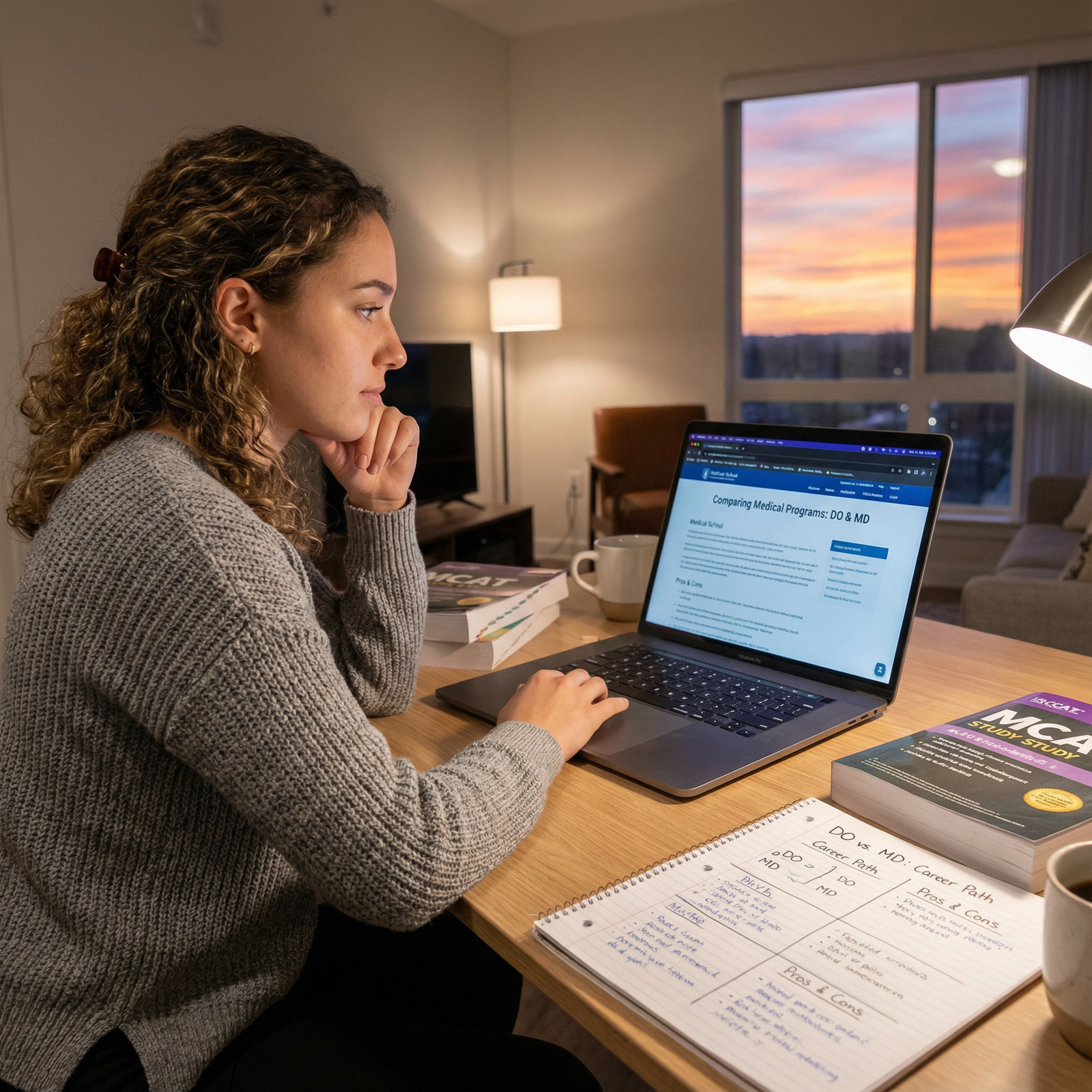 Premed student researching DO vs MD options - DO vs MD for DO vs MD: Choose Your Ideal Medical Career Path Today