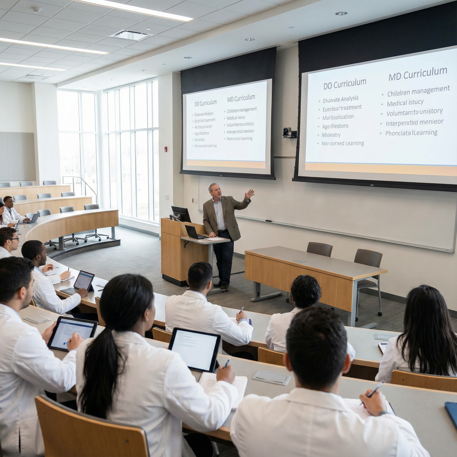 Medical education lecture on osteopathic and allopathic training - DO vs MD for DO vs MD: Uncovering the Hidden Truths for As