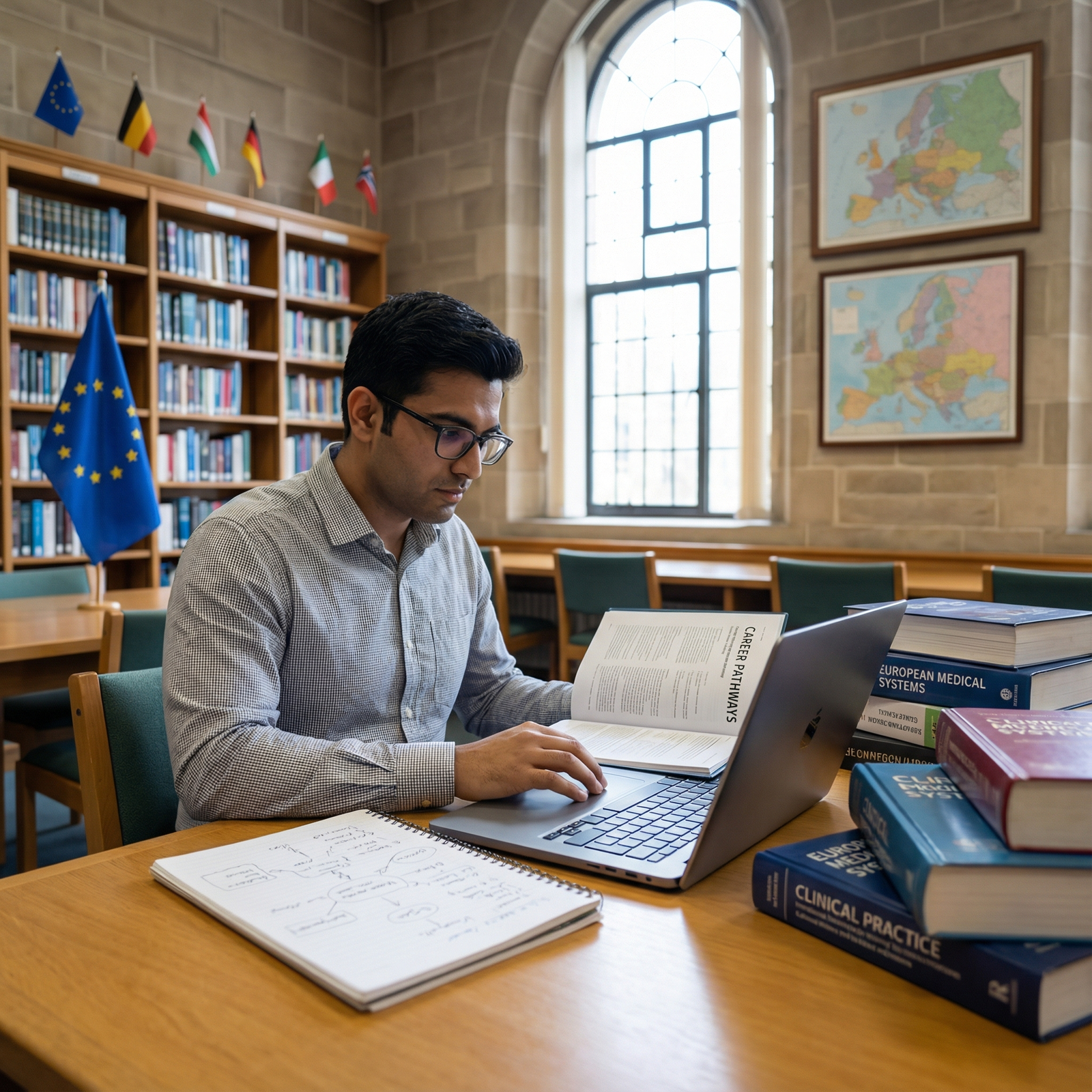 International medical graduate planning a career path in Europe - Medical Education for Unlocking Medical Education in Europe