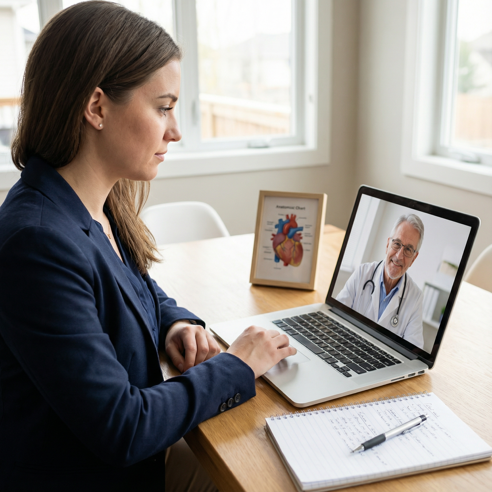 Student practicing medical school mock interview via video call - Medical School Admissions for Boost Your Medical School Adm