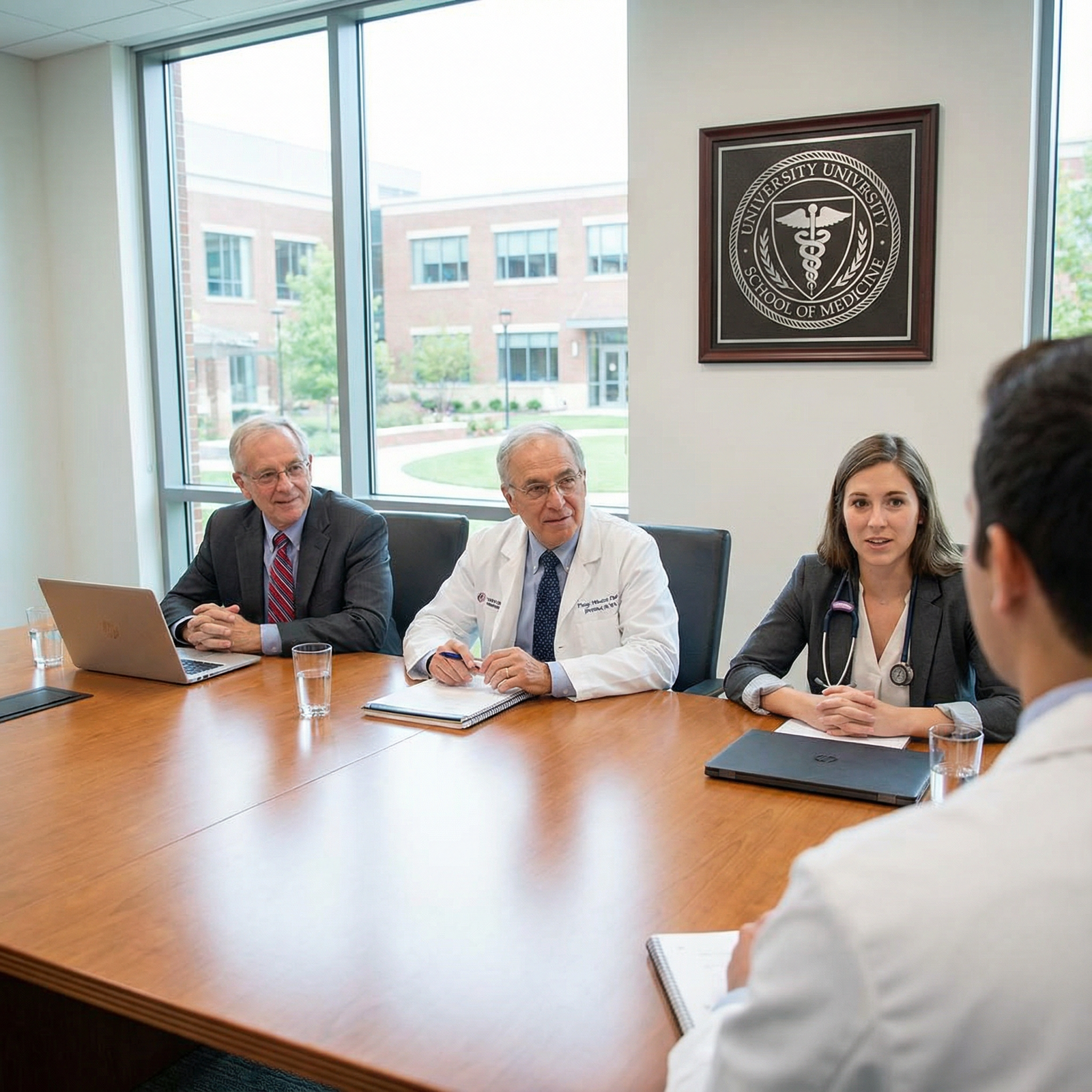 Medical school interview panel and applicant - Medical School for Nail Your Medical School Interview: Stand Out with Unique R