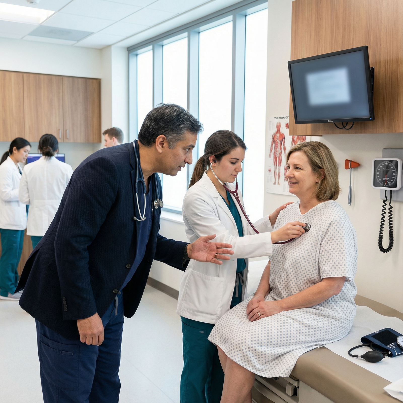 Mentor guiding medical student in clinical skills Mentor guiding medical student in clinical skills - Mentorship for Unlocking Success: 5 Key Traits to Seek in Medical Mentors