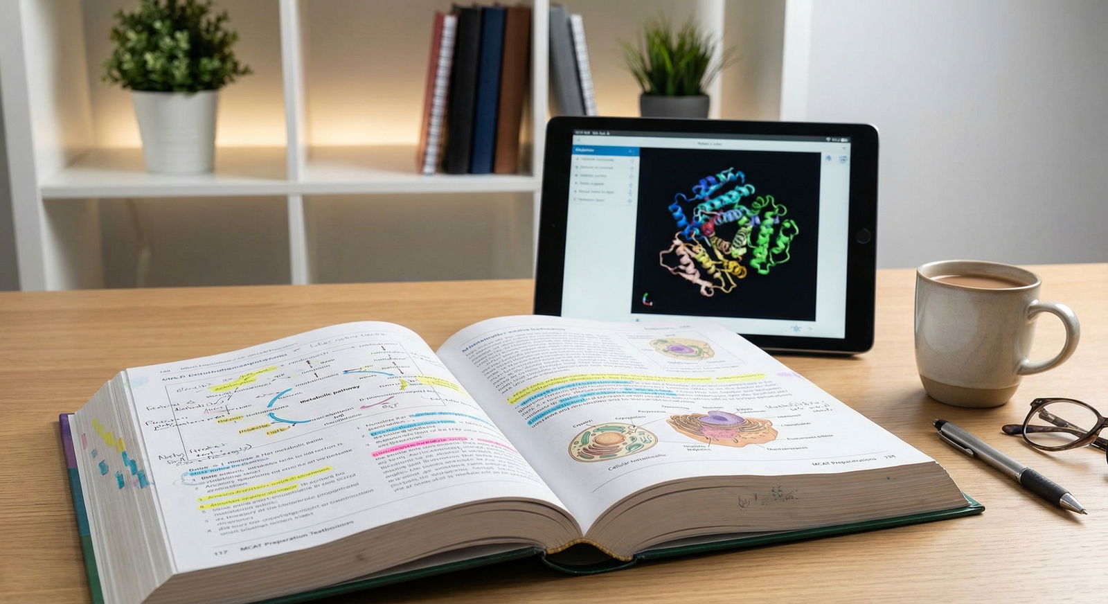 Biology and biochemistry high-yield pathways and cell structures - MCAT preparation for Essential High-Yield MCAT Topics for