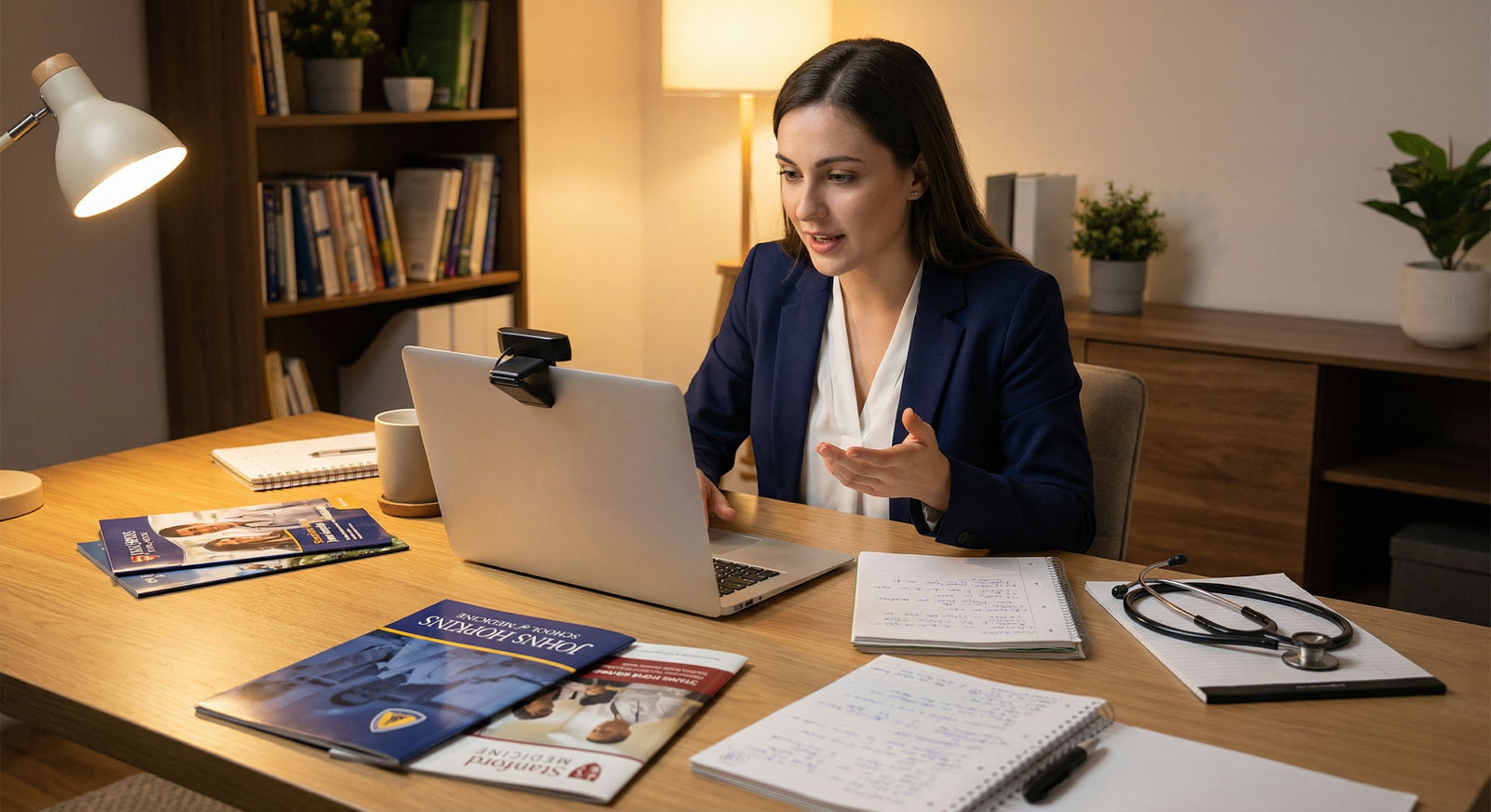 Premed student preparing for medical school interview Premed student preparing for medical school interview - Medical School for Crafting a Compelling Medical School Application: