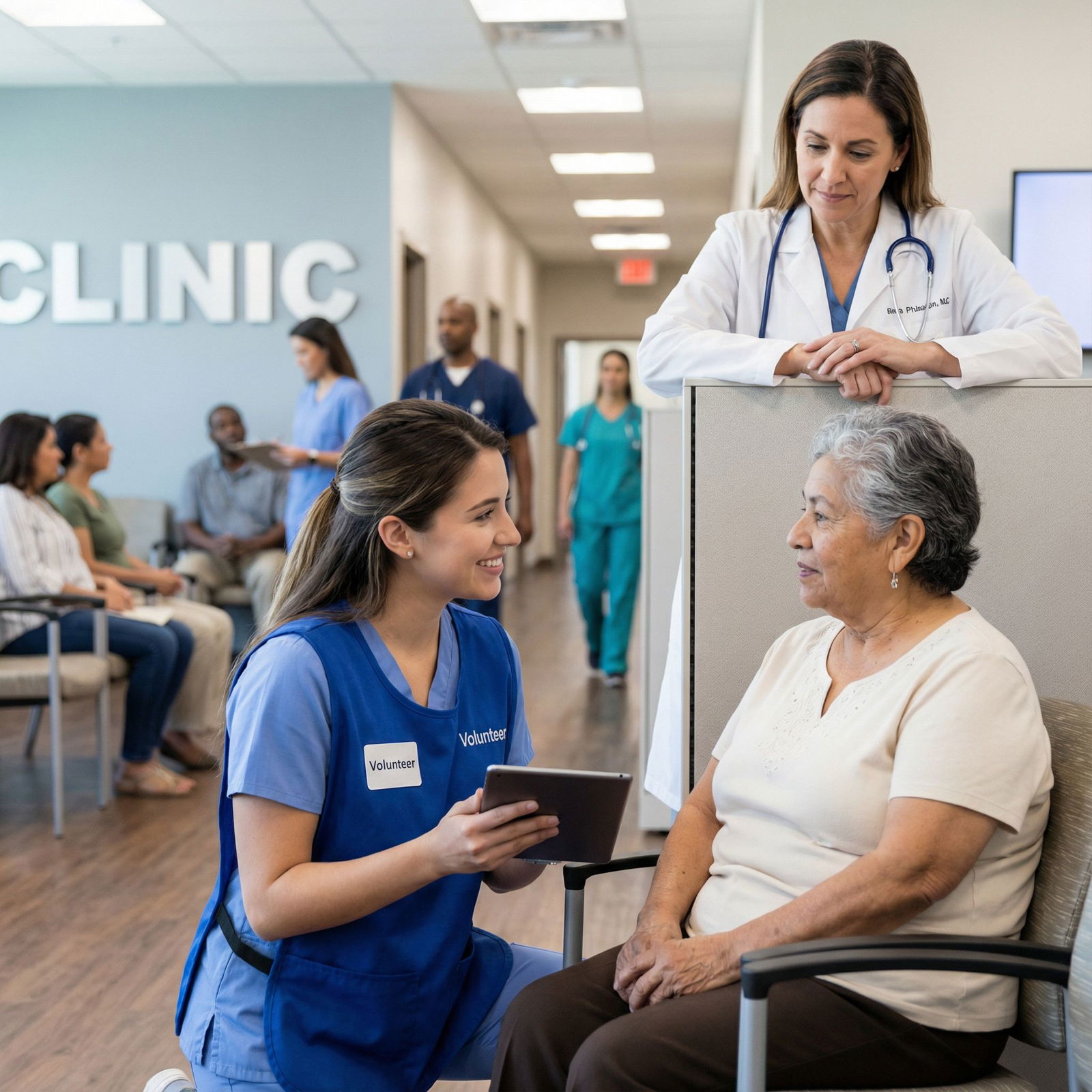 Medical school applicant volunteering in a clinical setting - TMDSAS for Master Your TMDSAS Application: Key Tips for Texas M