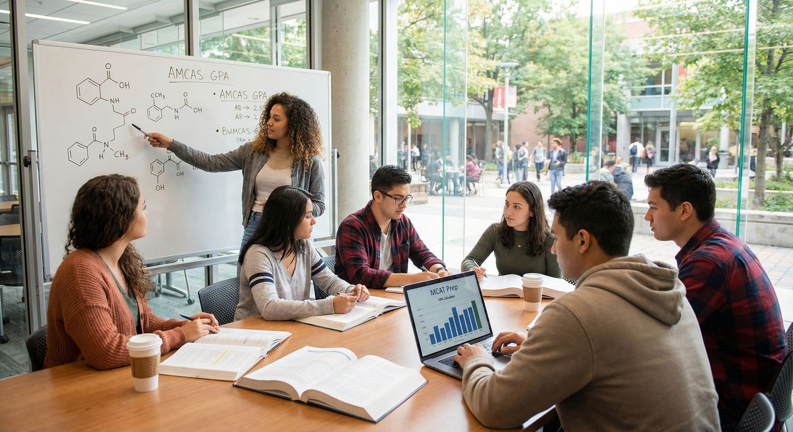 Pre-med student using study strategies to improve academic performance - AMCAS GPA Calculation for Mastering AMCAS GPA Calcul