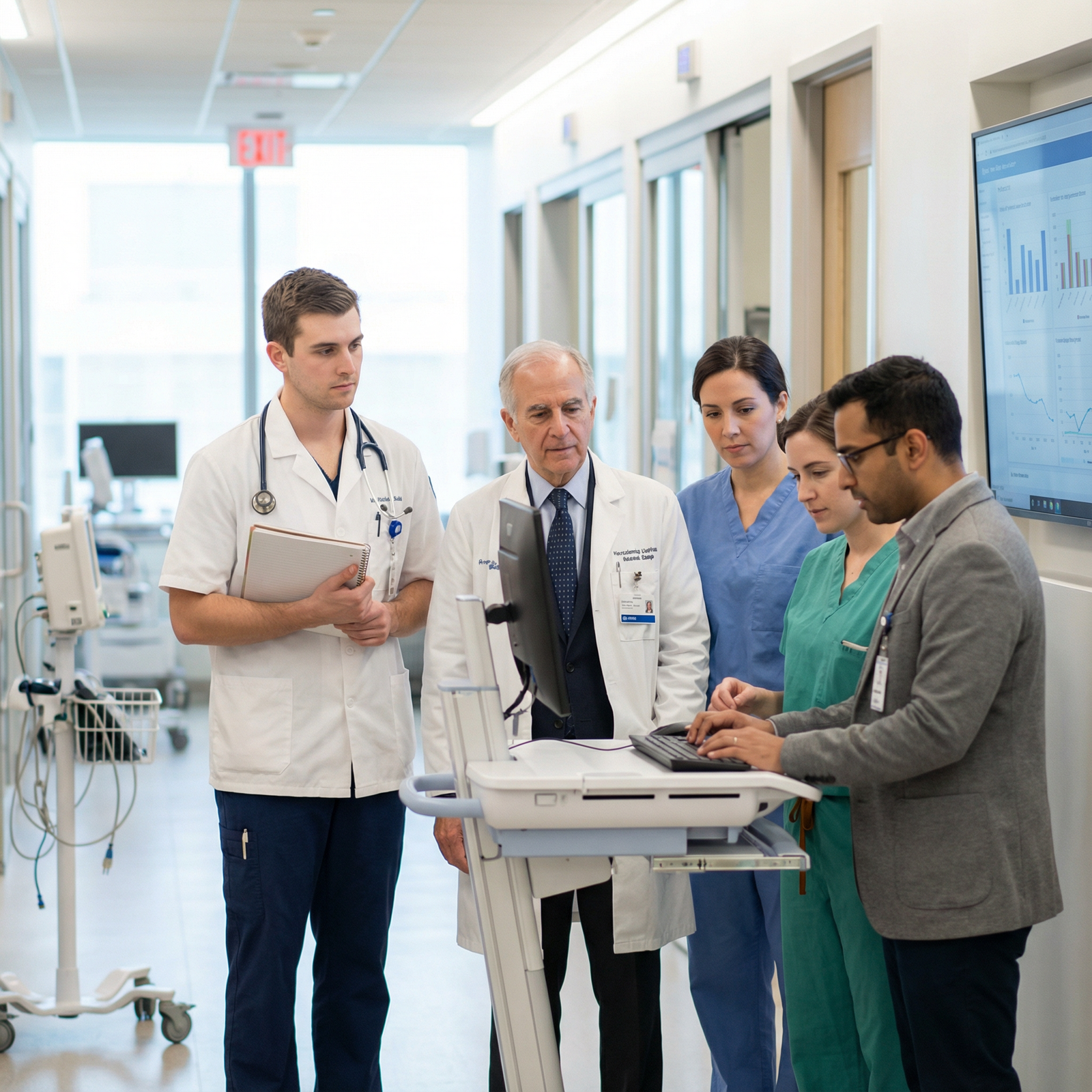 Medical student observing multidisciplinary team in hospital Medical student observing multidisciplinary team in hospital - medical shadowing for Unlocking Your Future: The Importance of