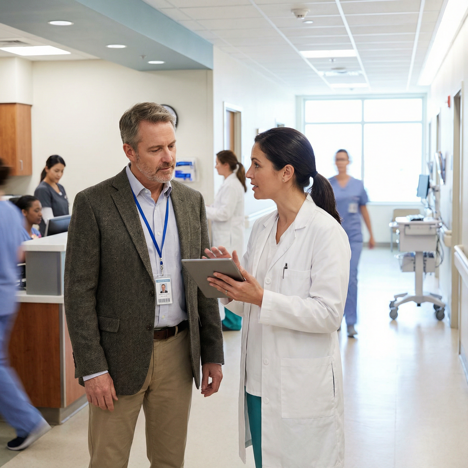 Physician mentoring a non-traditional premed student during shadowing - Non-Traditional Students for Essential Shadowing Tips