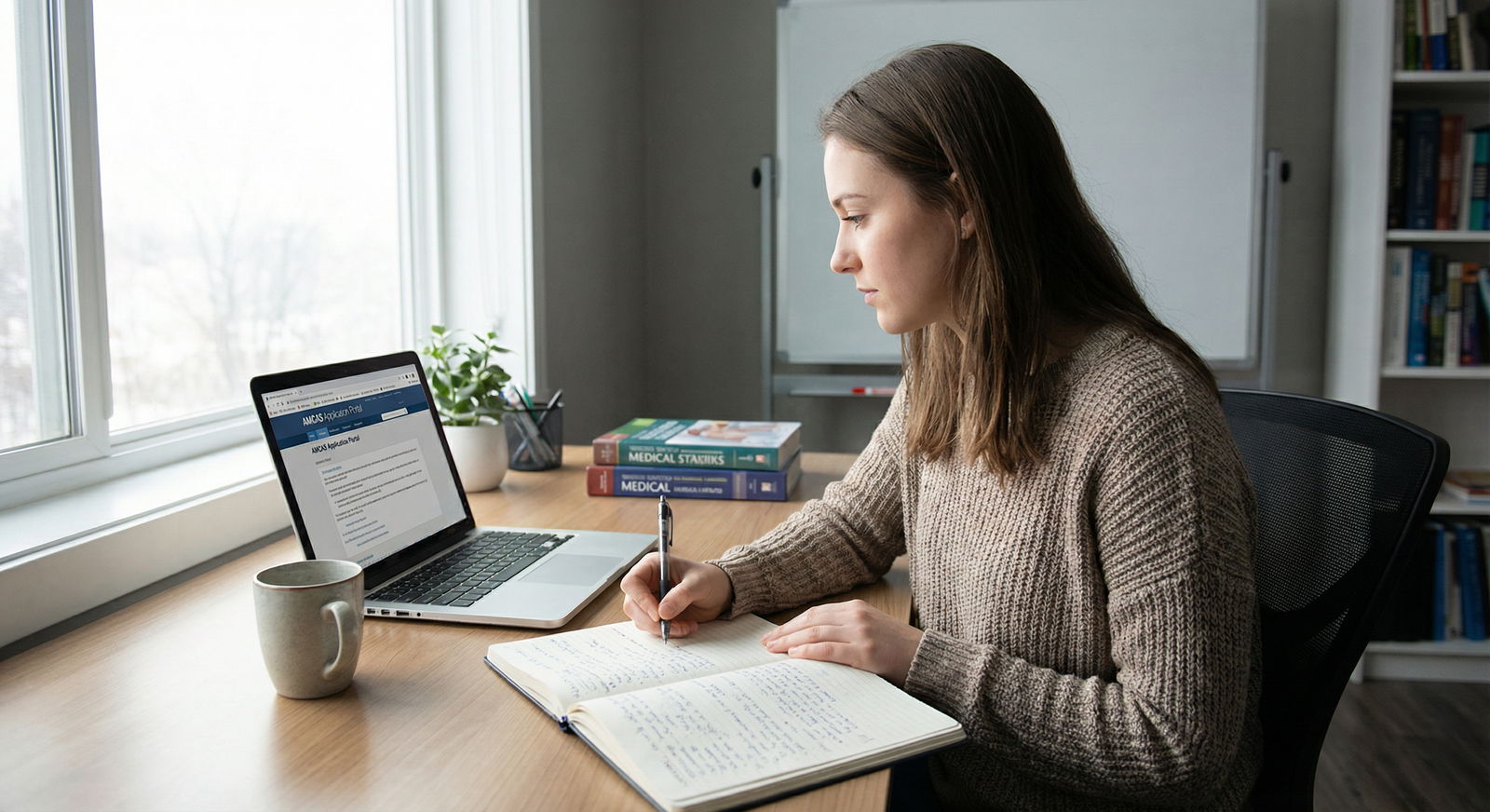 Pre-med student journaling about shadowing experiences - Medical Shadowing for Mastering Medical Shadowing: Essential Tips fo