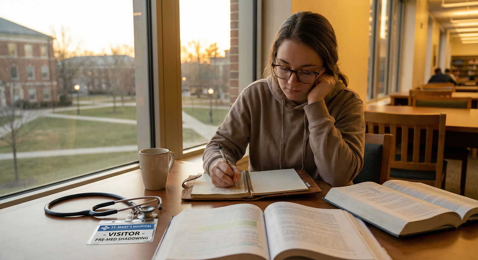 Student reflecting on medical shadowing experience - Medical Shadowing for Explore Medical Shadowing Opportunities: A Pre-Med
