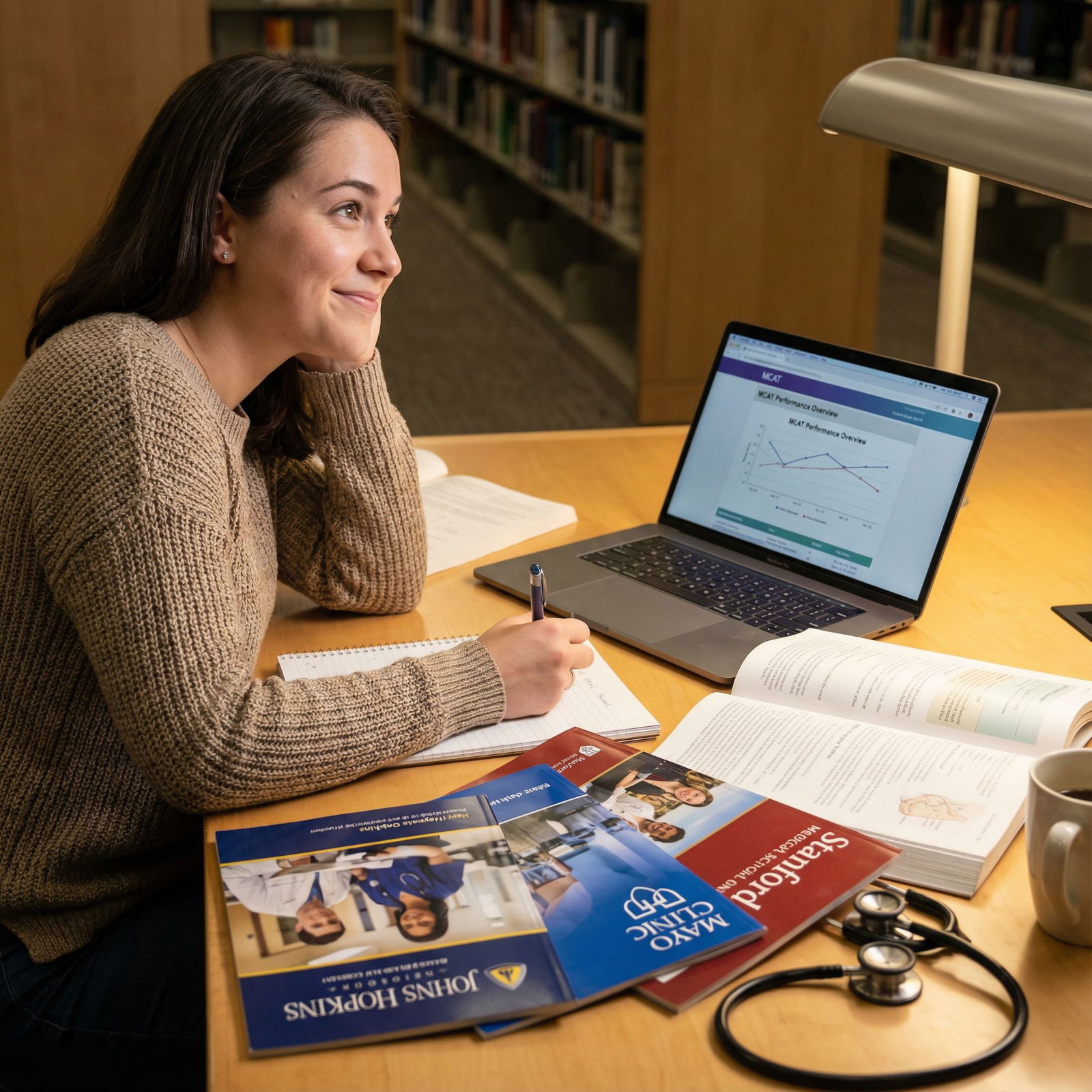 Premed student reflecting on MCAT progress and planning next steps - MCAT for Unlocking MCAT Success: Essential Strategies fo