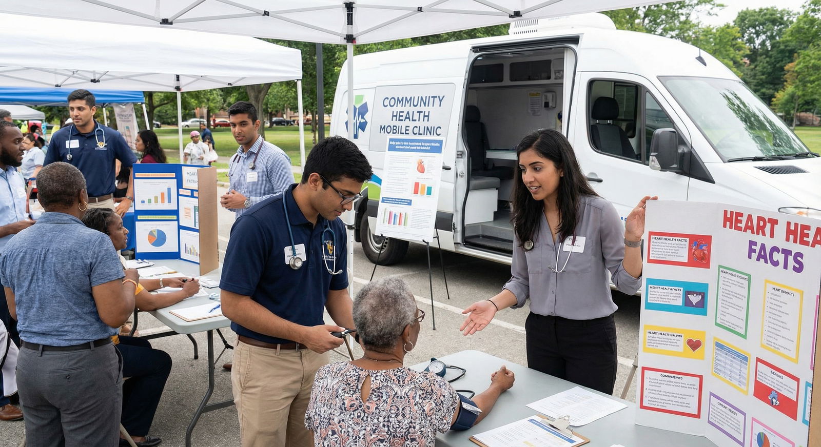 Premed volunteers engaged in community health outreach Premed volunteers engaged in community health outreach - Volunteer Work for Maximize Your Volunteer Work Experience Before Me