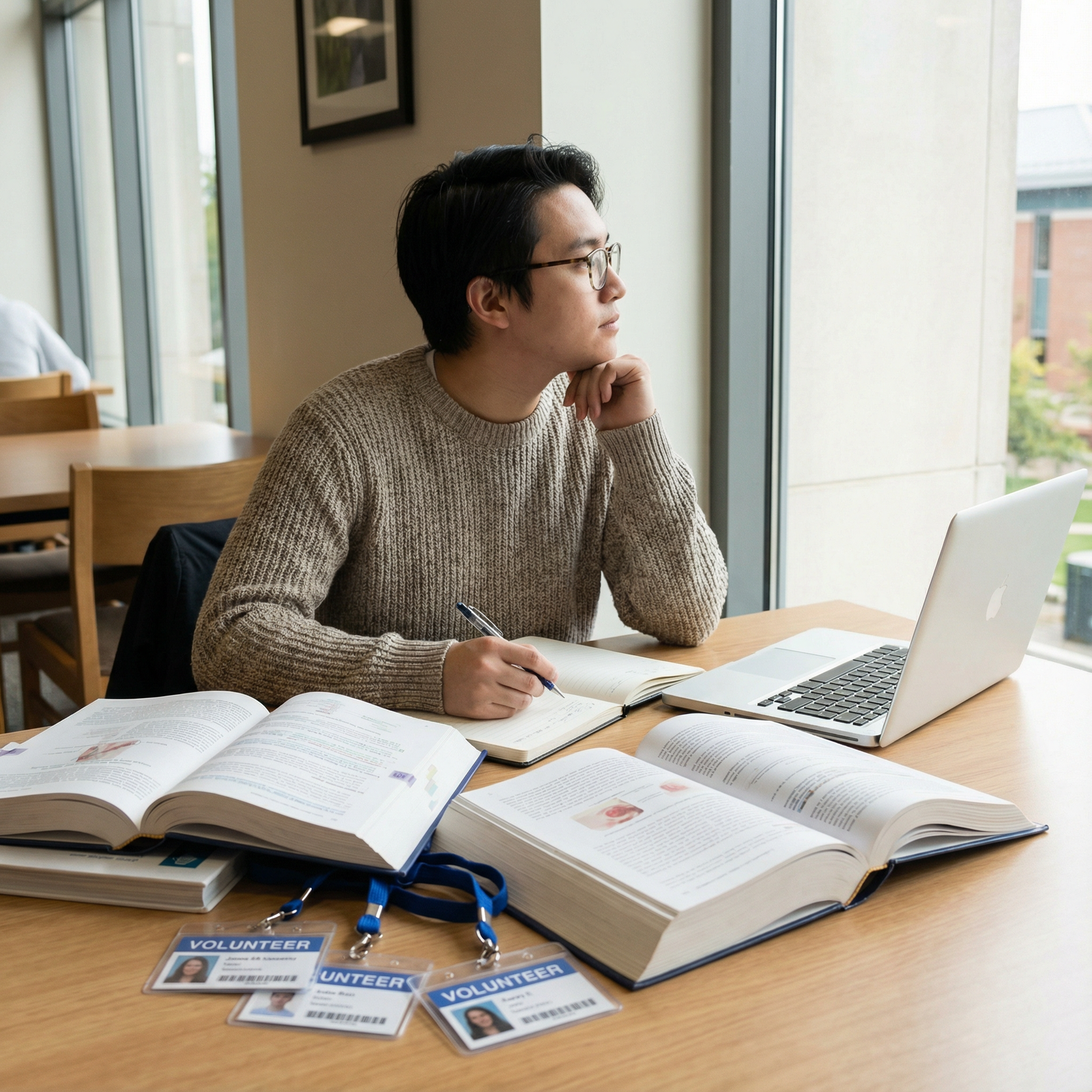 Premed student reflecting on volunteer experiences Premed student reflecting on volunteer experiences - Volunteer Work for Maximize Your Volunteer Work Experience Before Medica
