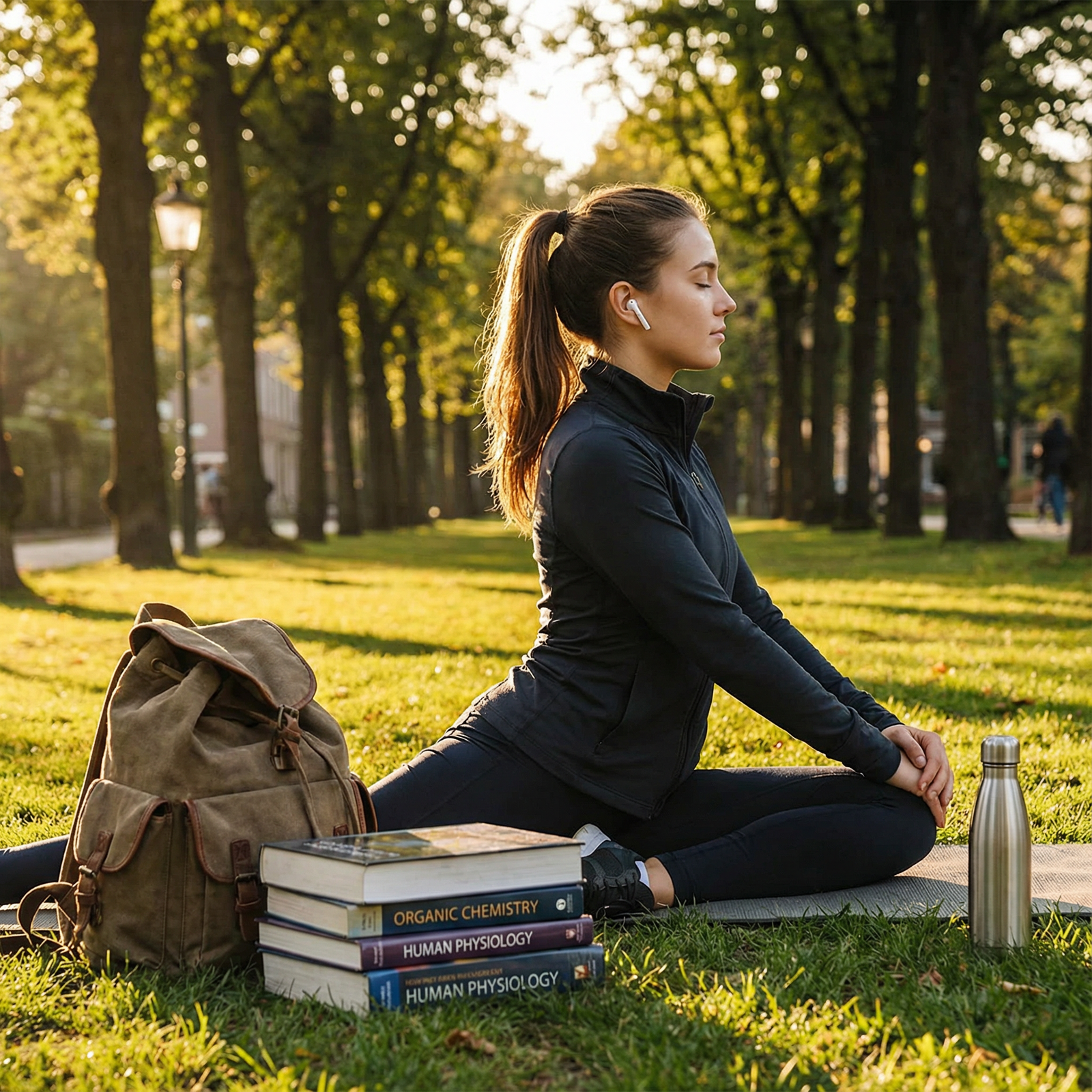 Premed student practicing self care with sleep and exercise Premed student practicing self care with sleep and exercise - GPA Tips for Elevate Your GPA: Essential Study Techniques for M