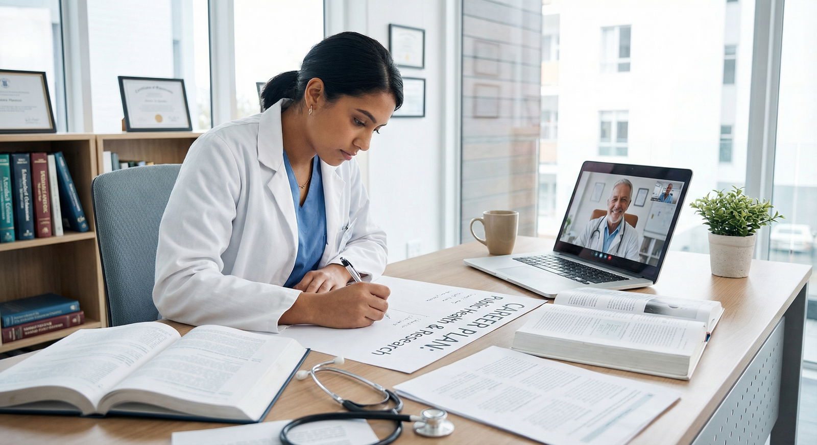 Medical student planning a passion-driven research career - Medical Research for Elevate Your Medical Research Career: Mergin