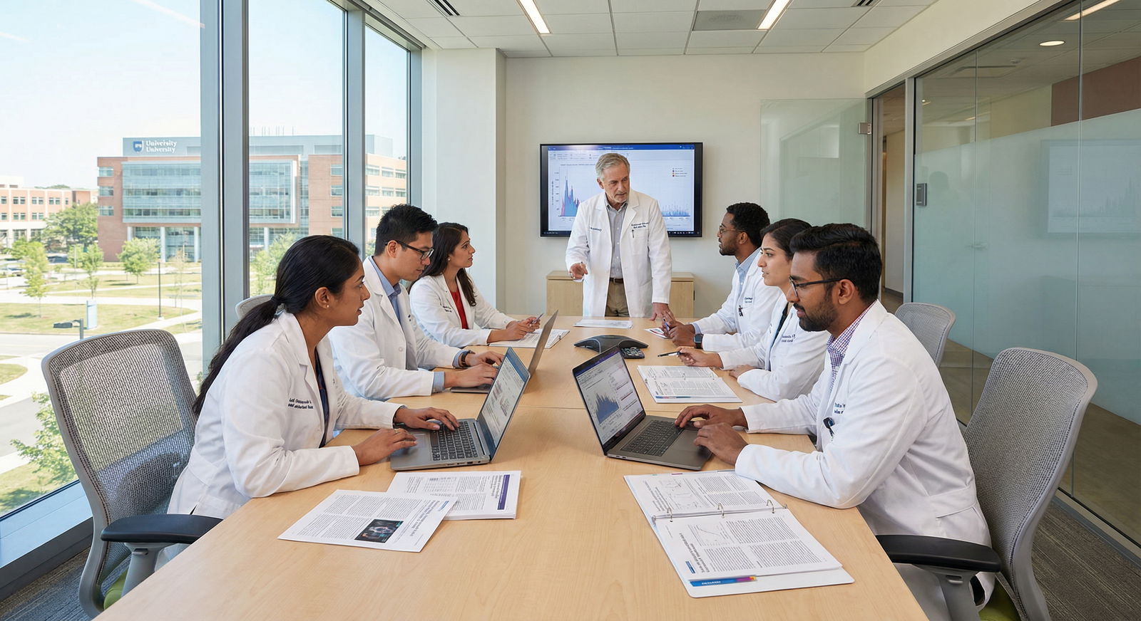 Medical students collaborating on a clinical research project - Medical Research for Unlocking Medical Research: A Comprehens