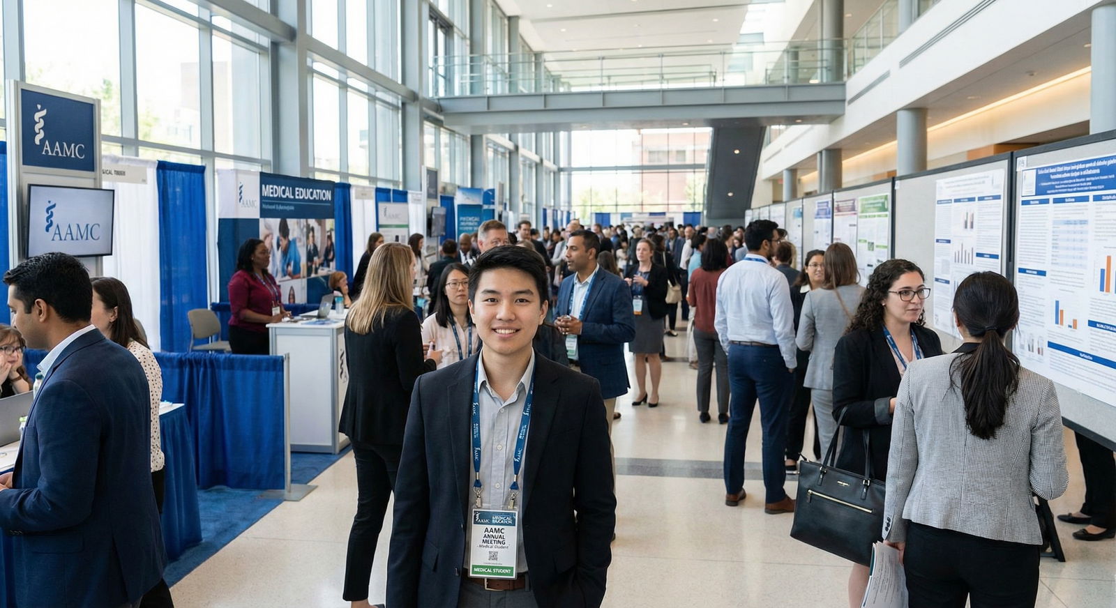 Medical student attending a national AAMC conference Medical student attending a national AAMC conference - AAMC Membership for Unlocking the Power of AAMC Membership for Medical