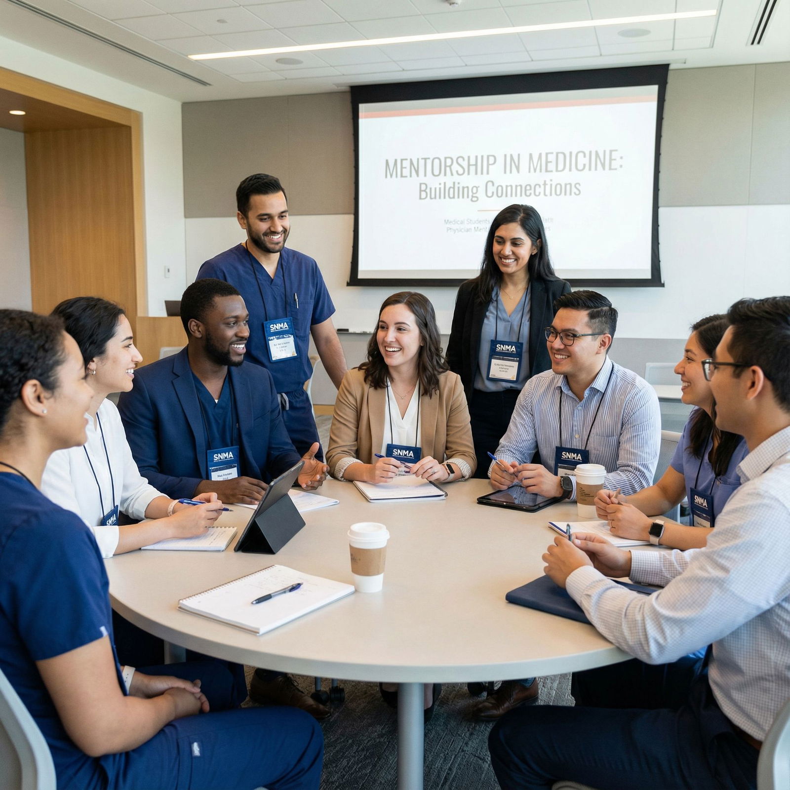 SNMA mentorship event with students and physician mentors SNMA mentorship event with students and physician mentors - Mentorship in Medicine for Unlocking Mentorship in Medicine: How