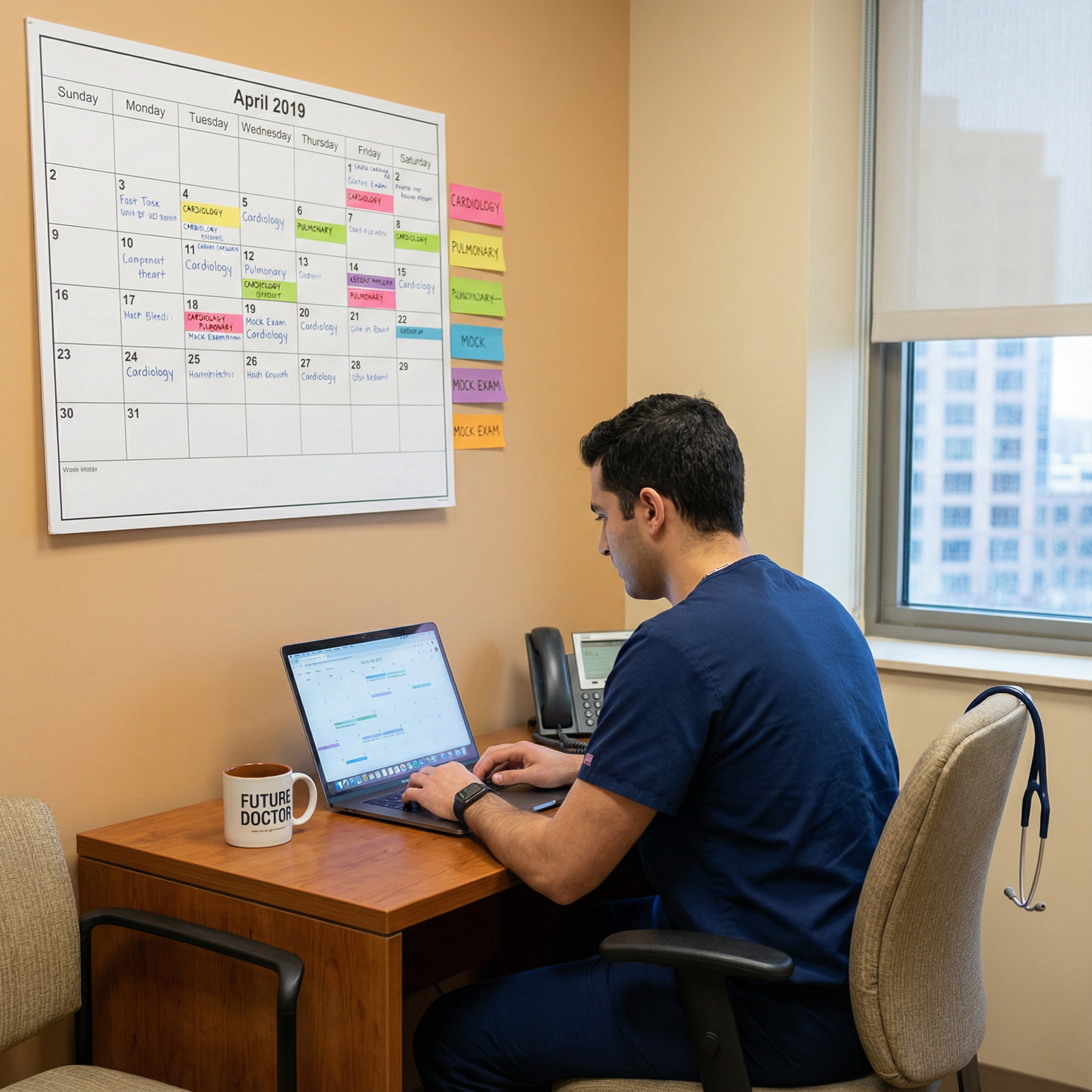 Resident creating a structured study schedule Resident creating a structured study schedule - Residency Board Exams for Essential Strategies for Success in Residency Board