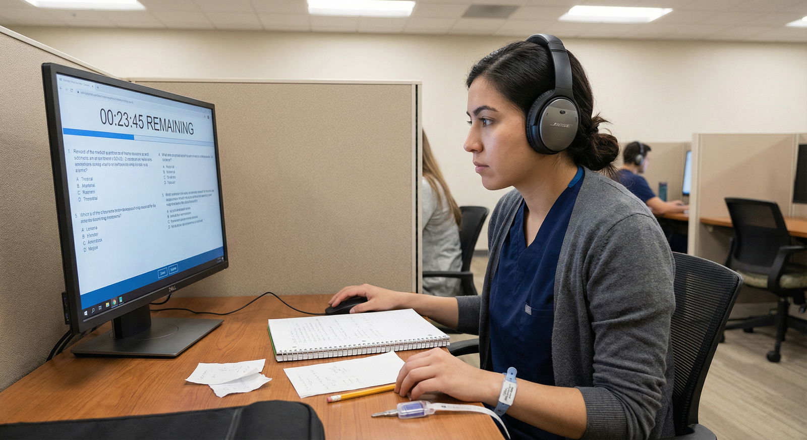 Physician taking a simulated board exam Physician taking a simulated board exam - Residency Board Exams for Essential Strategies for Success in Residency Board Exam