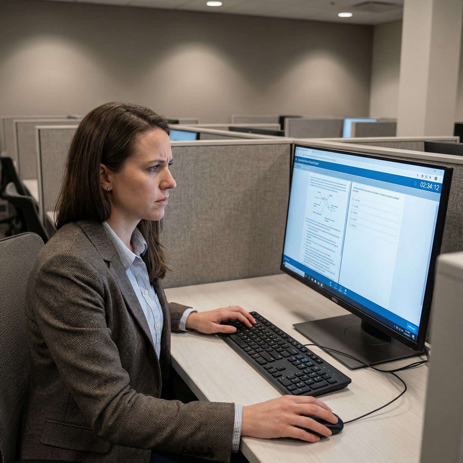 Medical resident taking a timed board exam practice test Medical resident taking a timed board exam practice test - Board Exam Preparation for Avoid These 5 Common Mistakes in Board