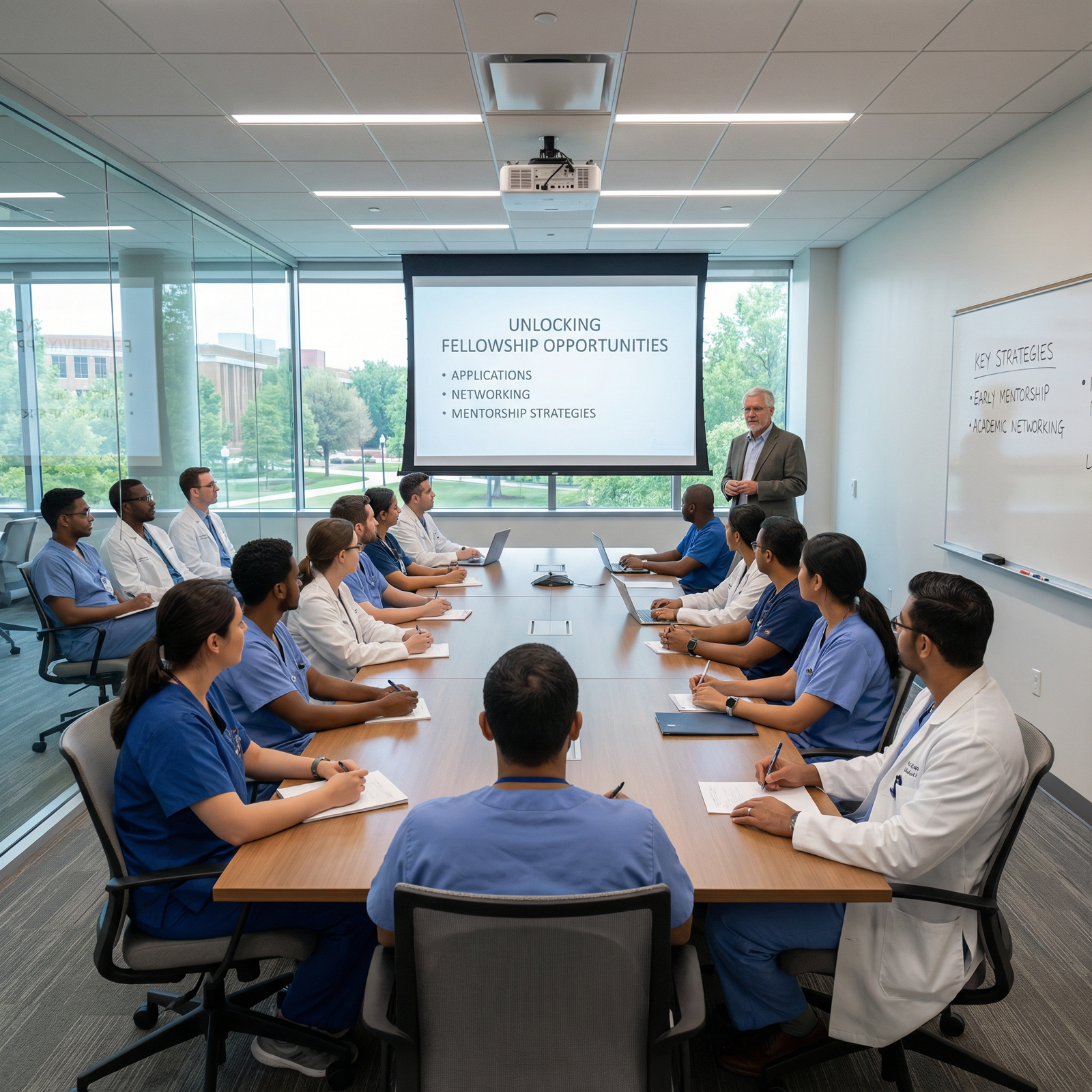 Using Grand Rounds and Talks to Anchor Your Fellowship Storyline