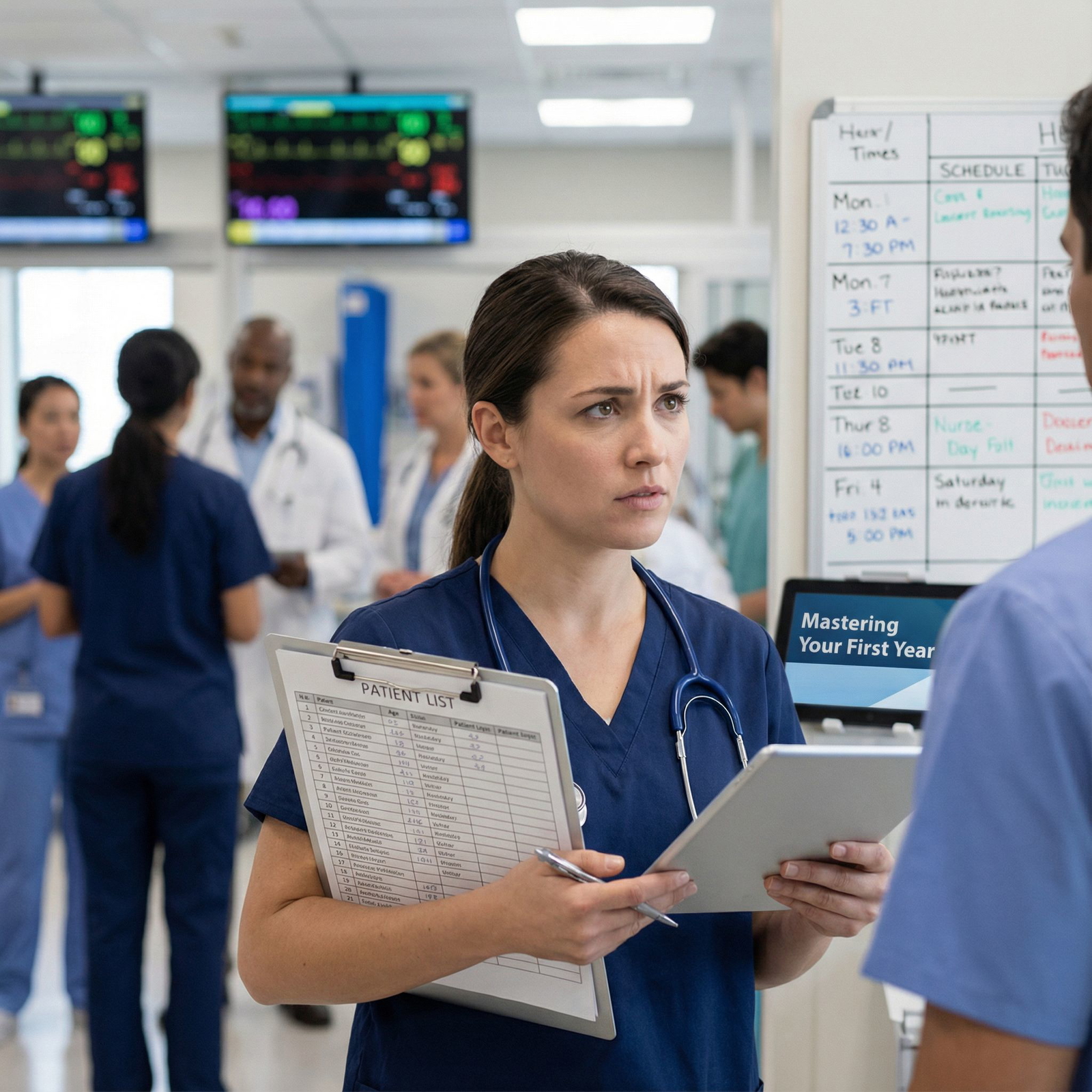 Intern Workflow on ICU Rotations: Task Prioritization Under Pressure