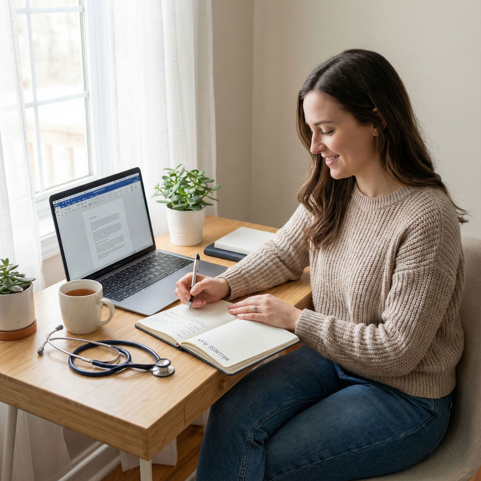 Resident physician reviewing personalized burnout prevention plan - Burnout Prevention for Essential Burnout Prevention Strat